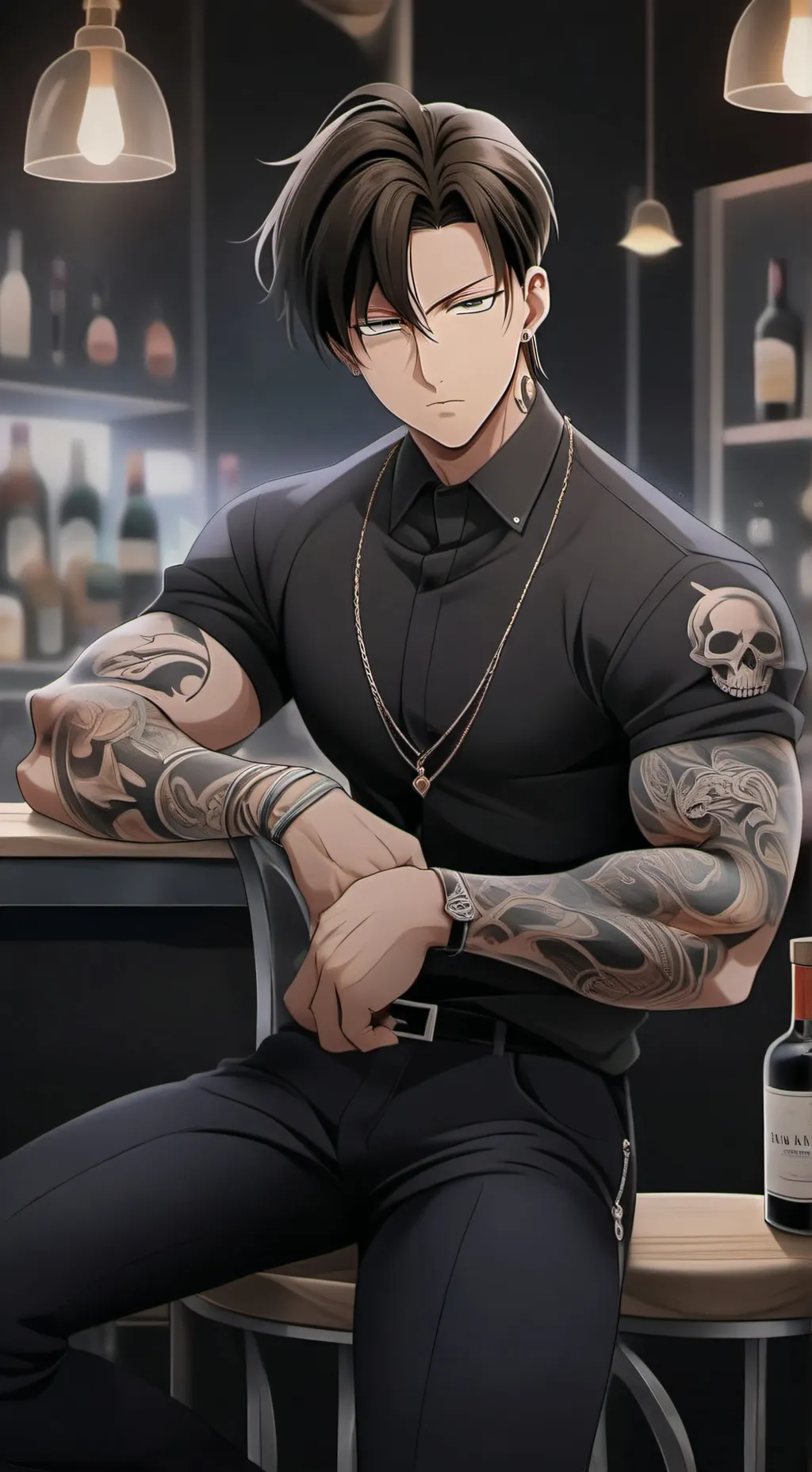 ai character: livai  background