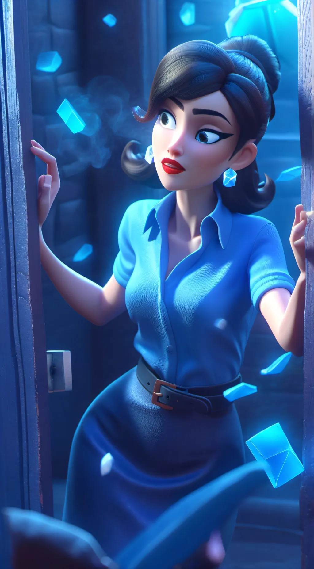 ai character: Controlling mom background
