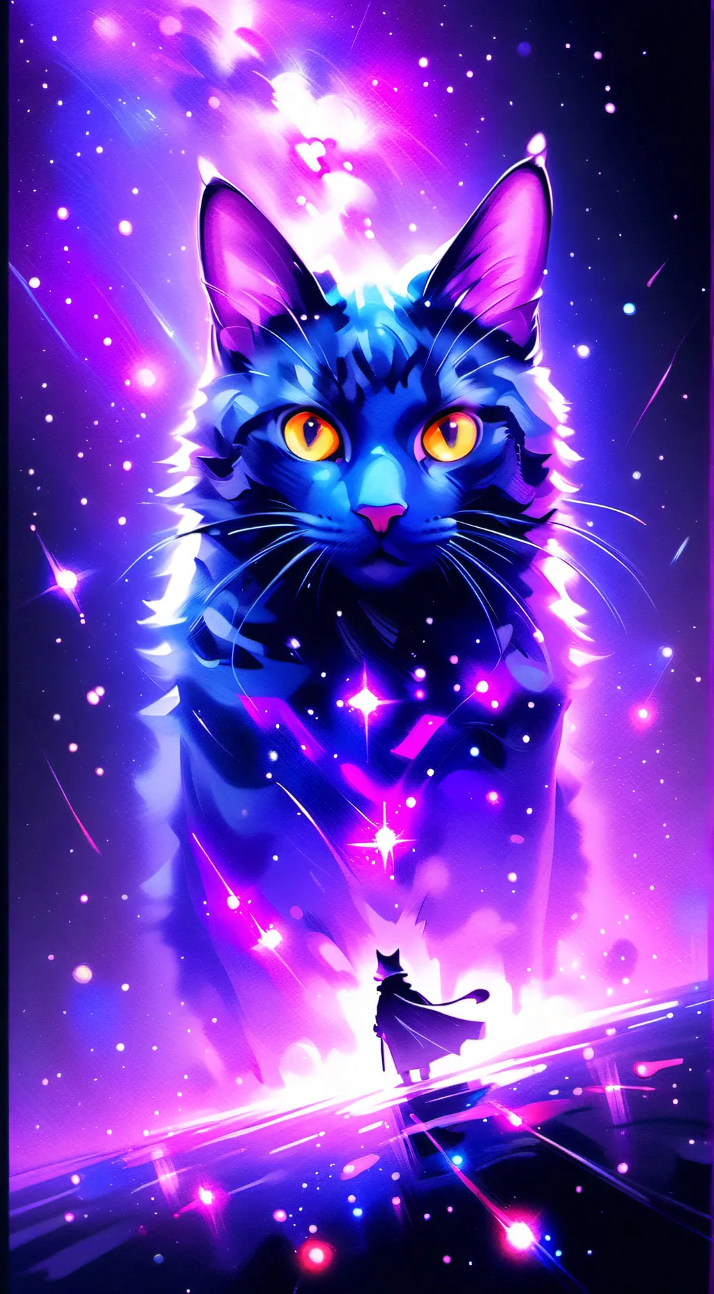 ai character: Smiling critters background