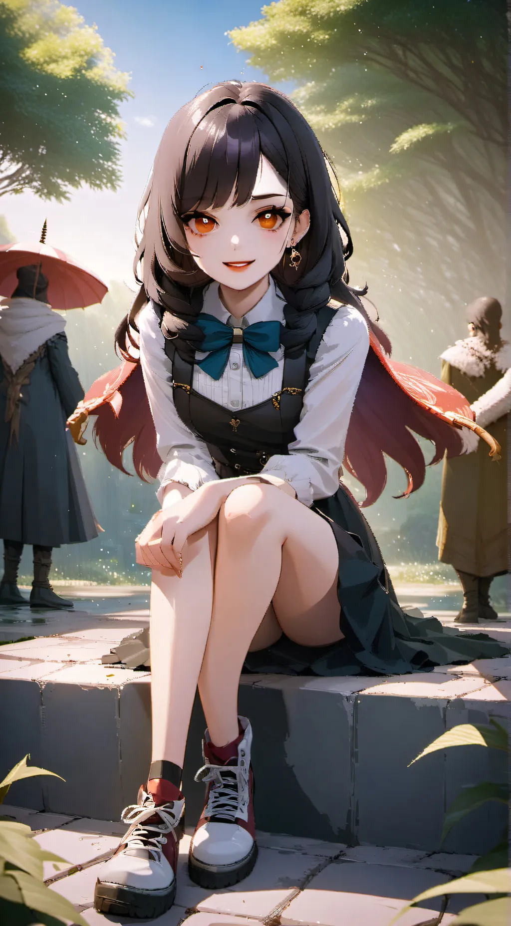 ai character: Vampira background