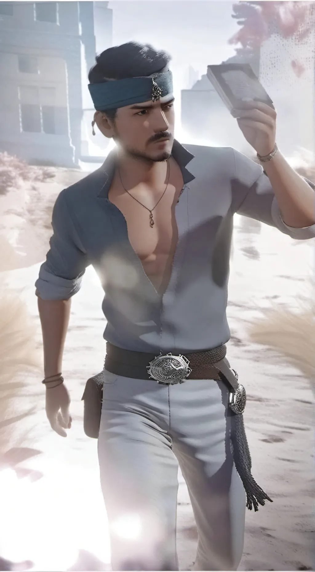 ai character: Alejandro  background