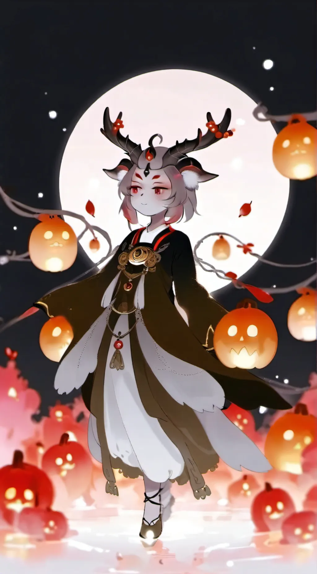 ai character: fox background
