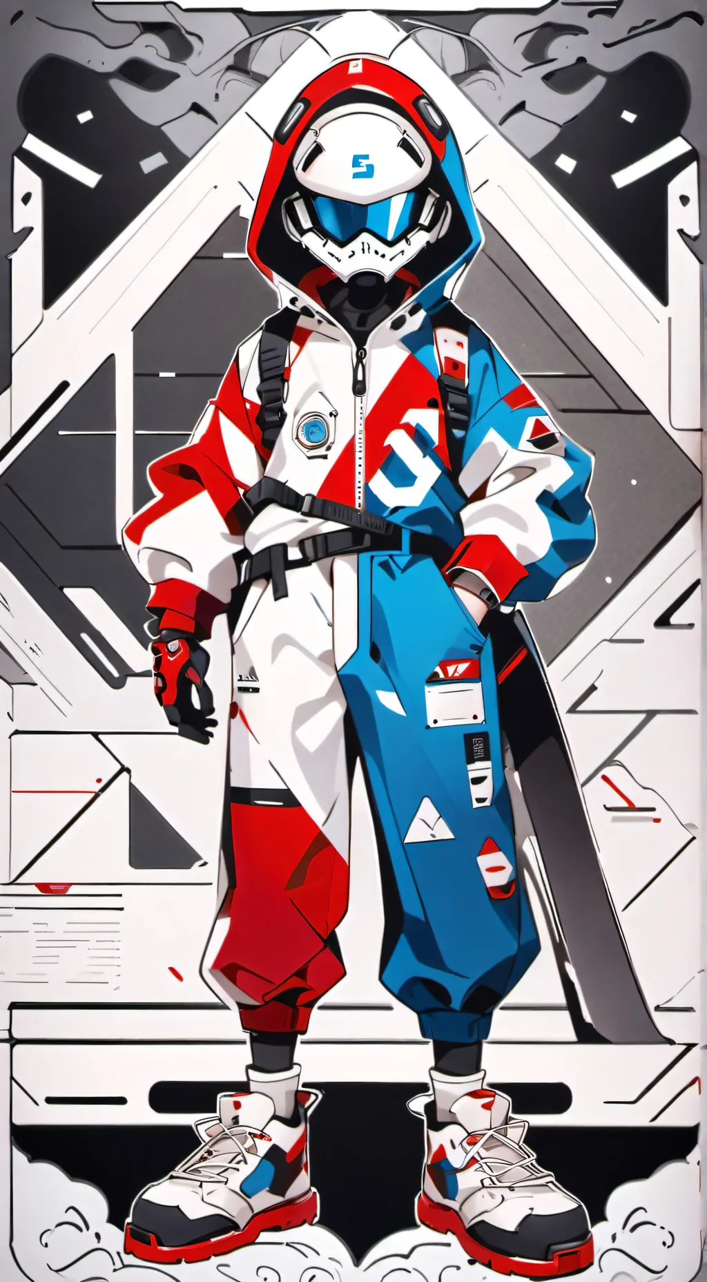 ai character: Impostor Rojo background