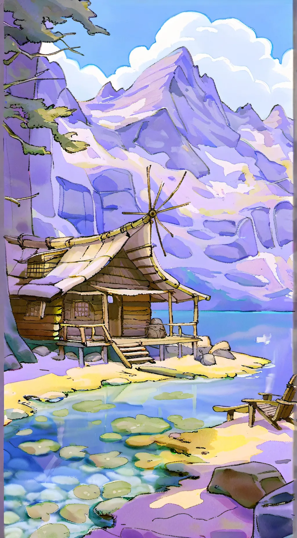 ai character: Confession Cabin background