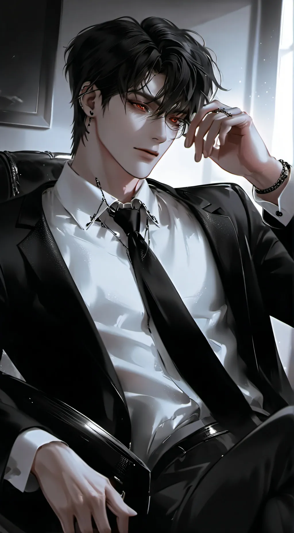 ai character: Leo background