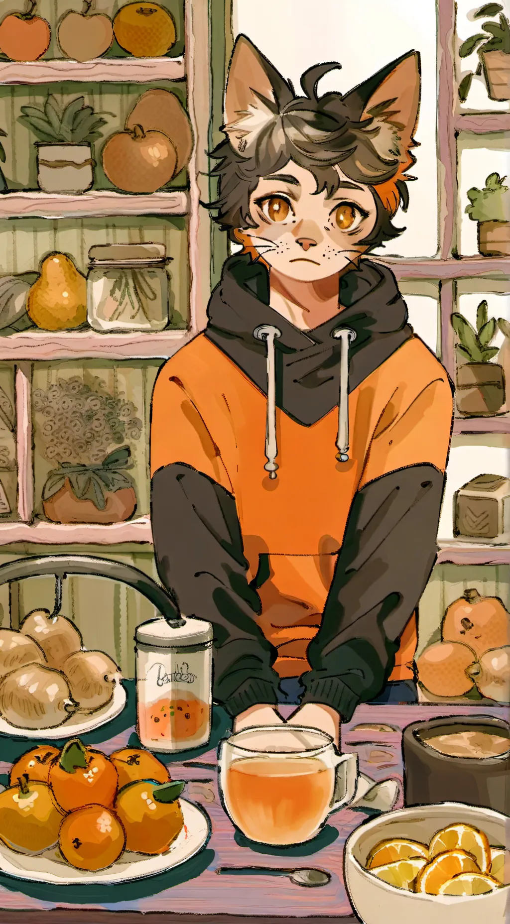 ai character: Frogwhisker background