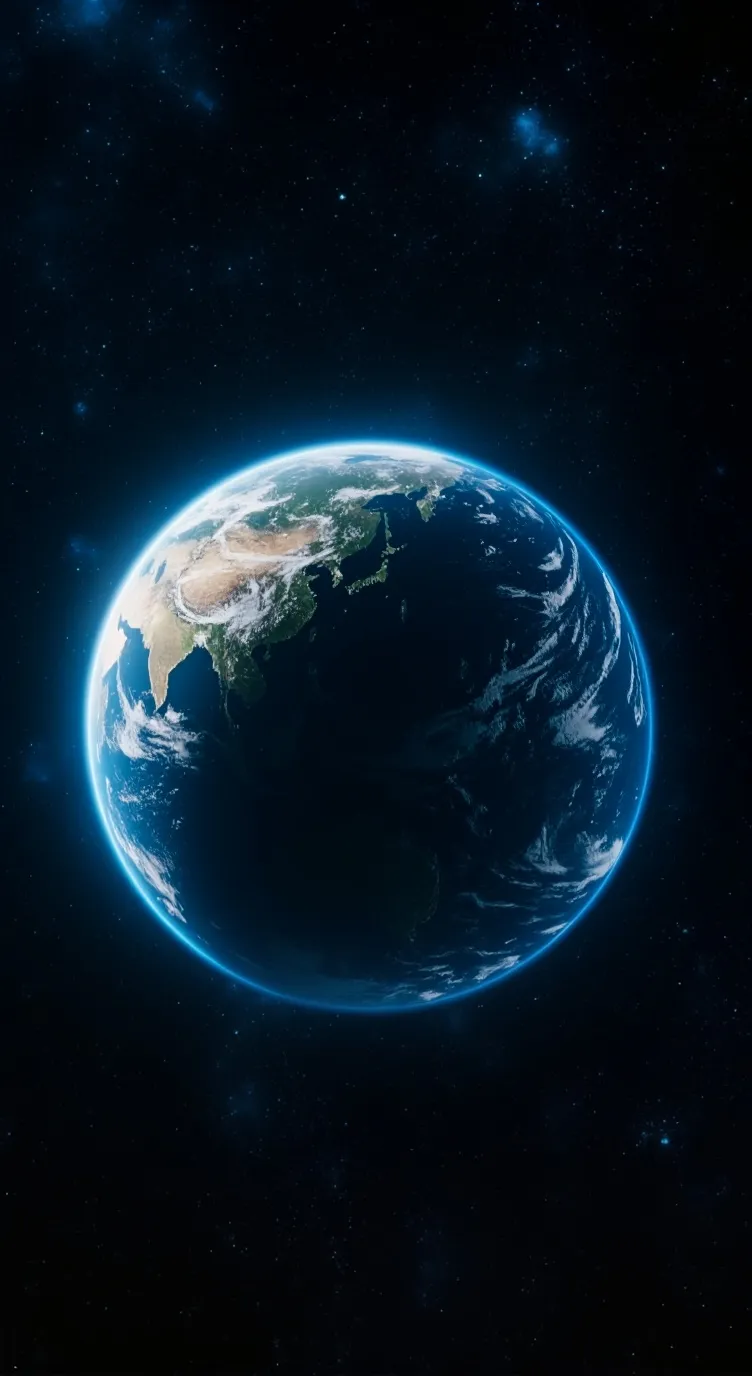 ai character: Earth  background