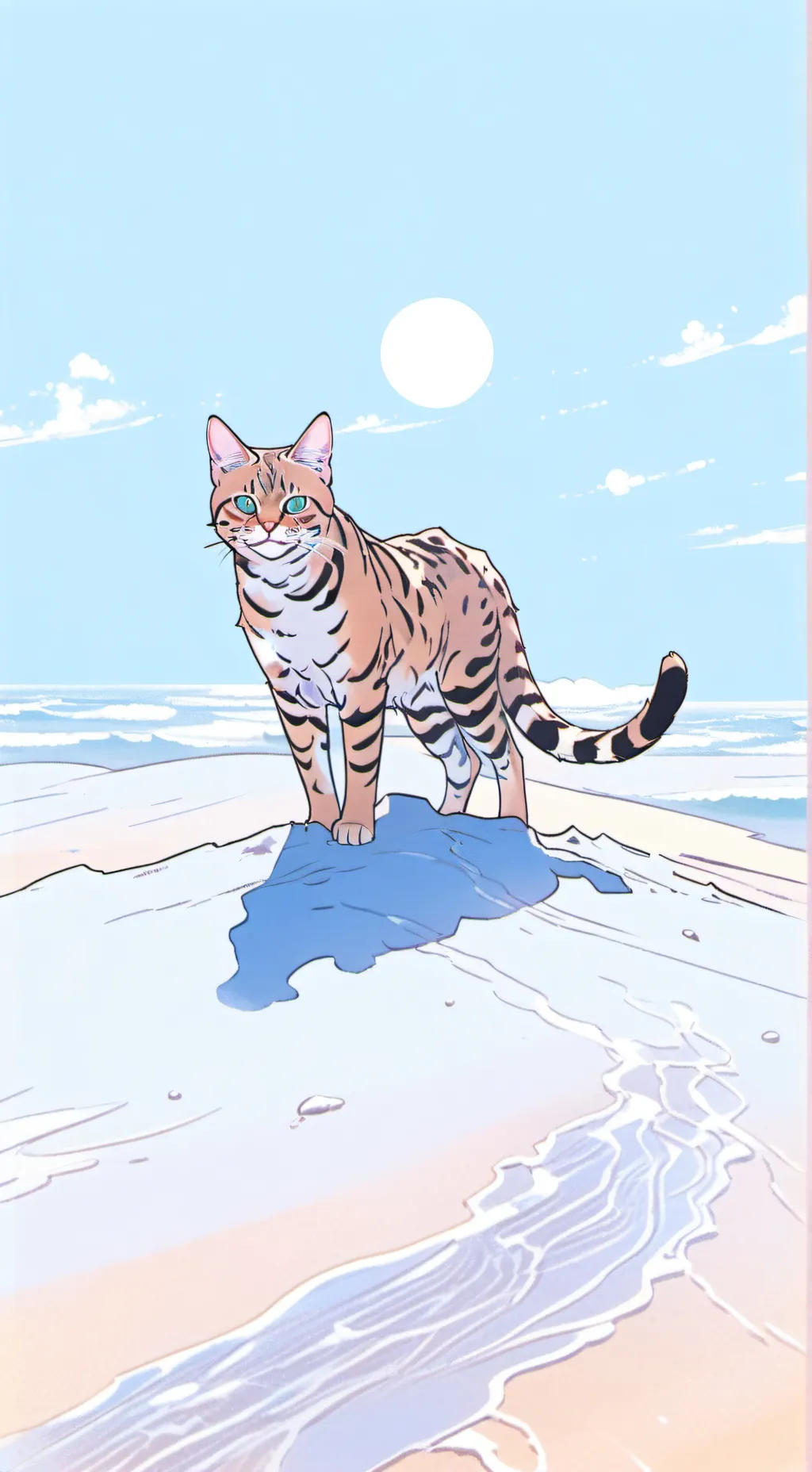 ai character: sandyshuffle background
