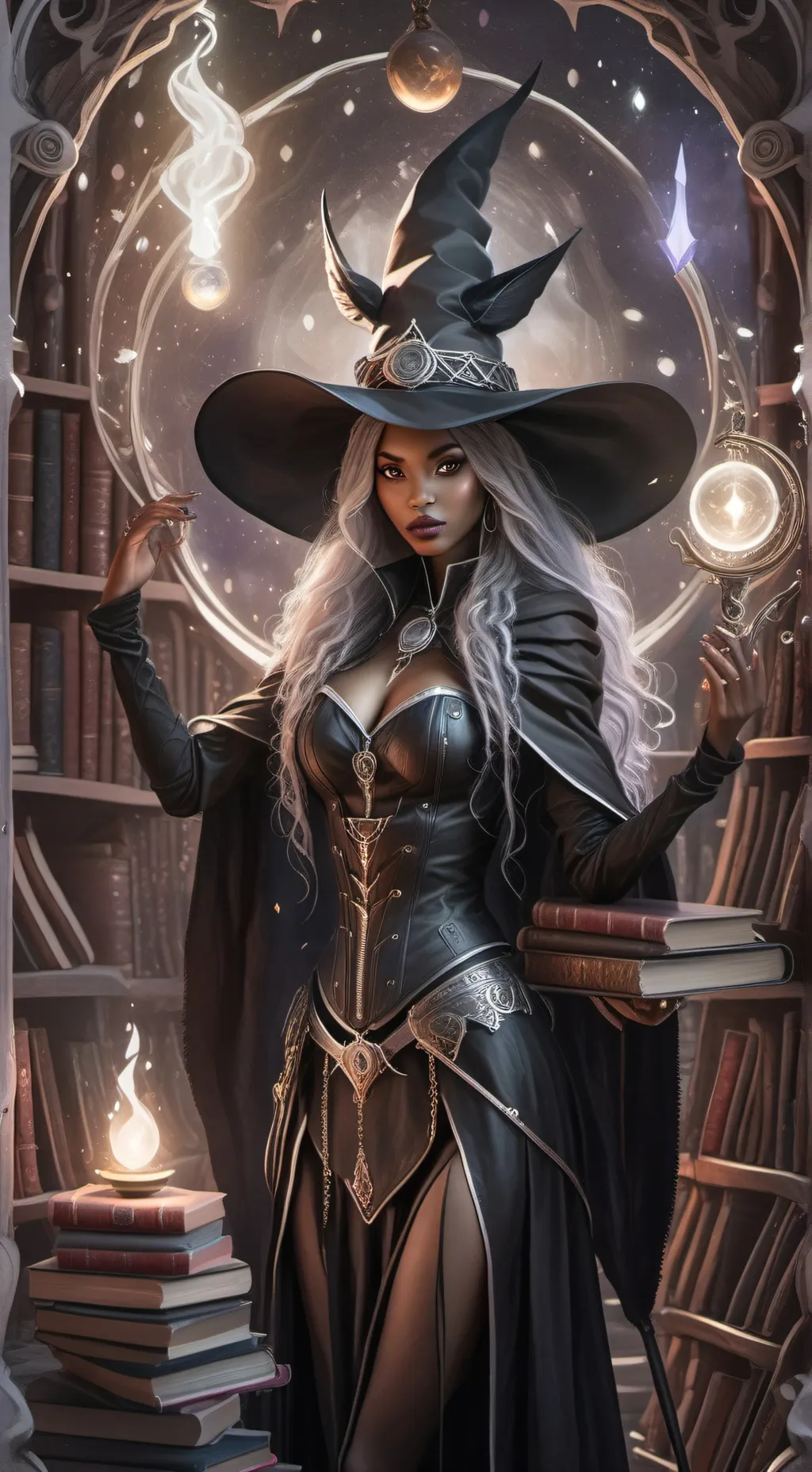 ai character: Elara background