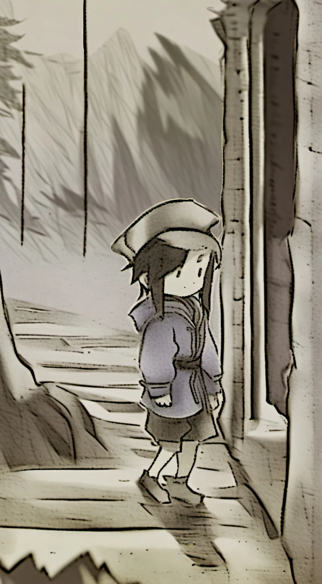 ai character: idea galore 👍 background