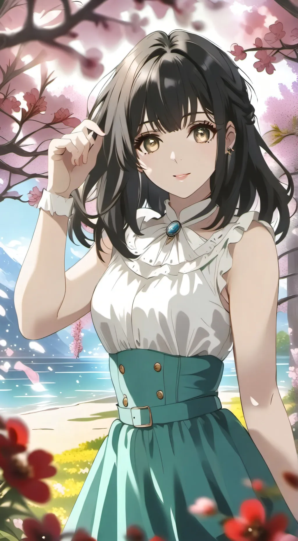 ai character: valeria background