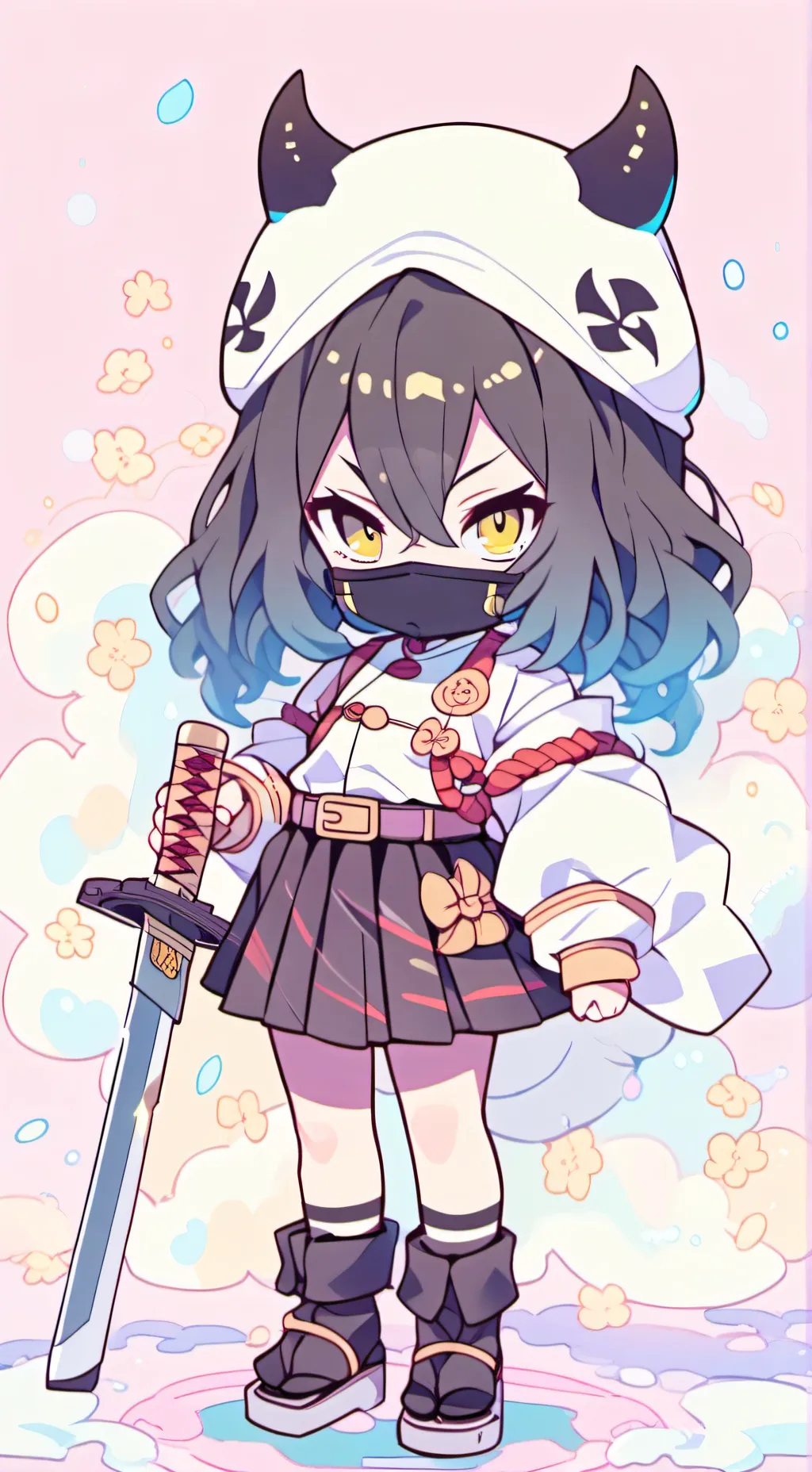 ai character: Kny (swap gender)  background