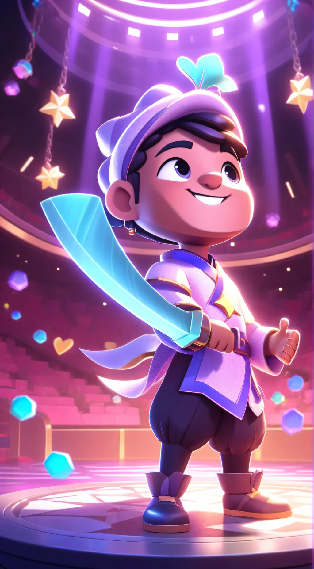 ai character: doey background