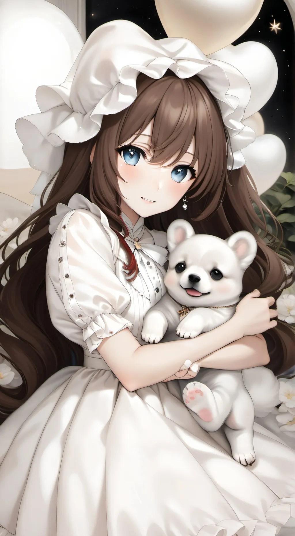 ai character: Emma ￼ background