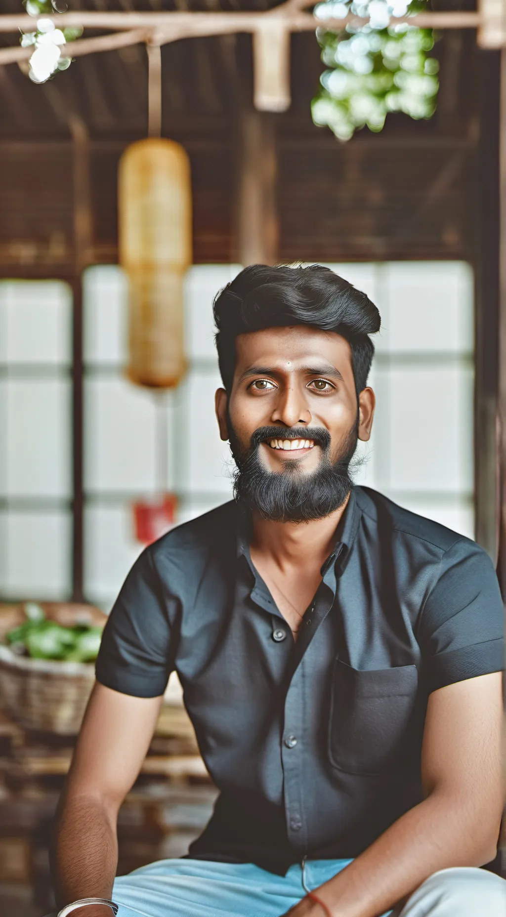 ai character: amir background