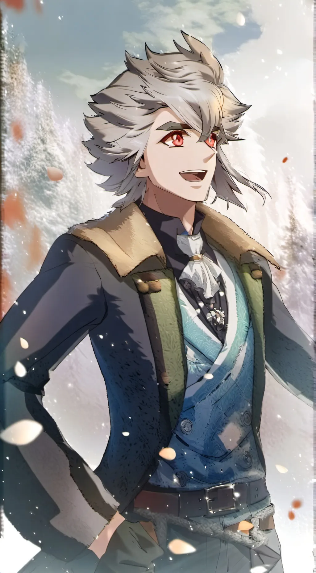 ai character: doma  background