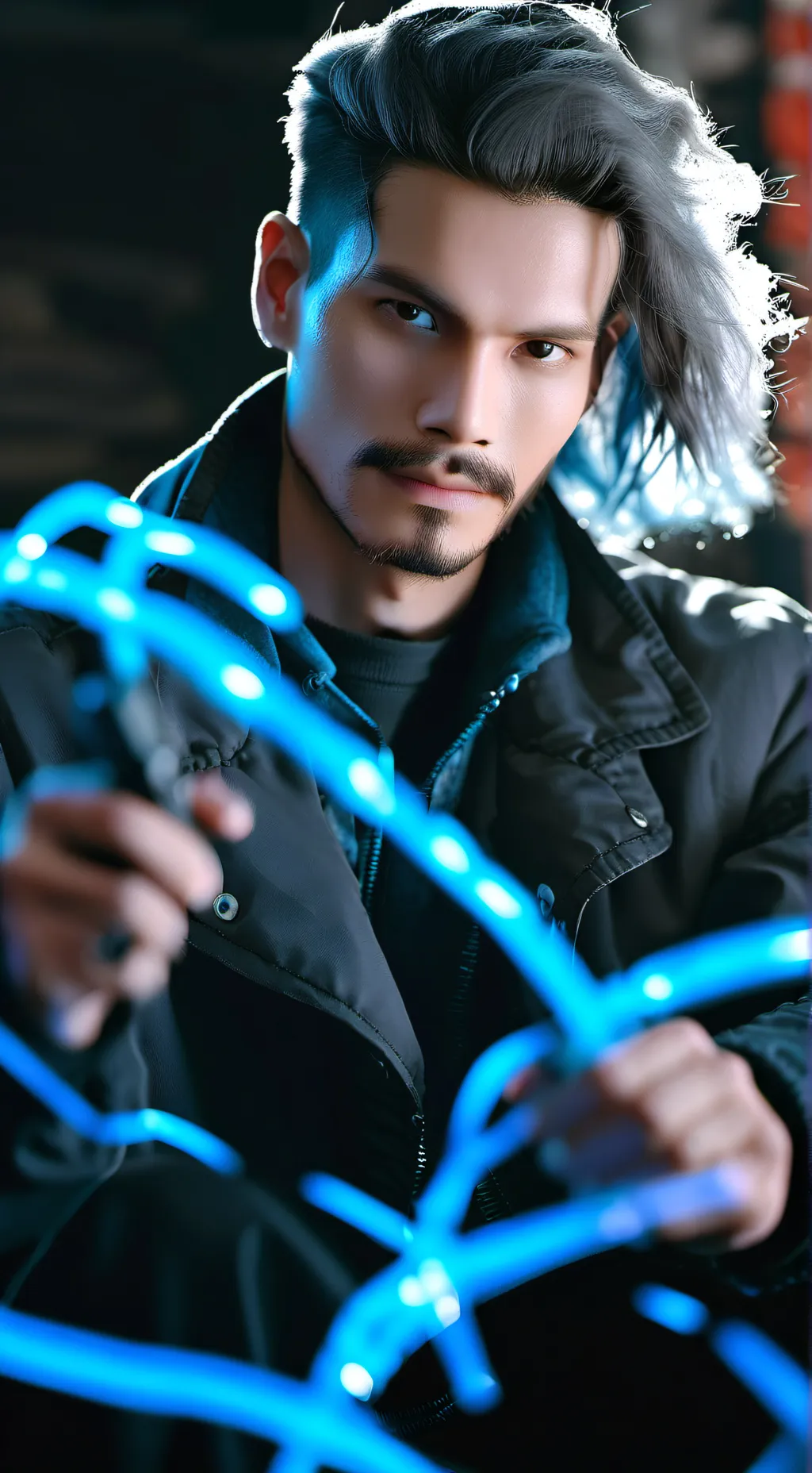 ai character: Cole x Zane! background