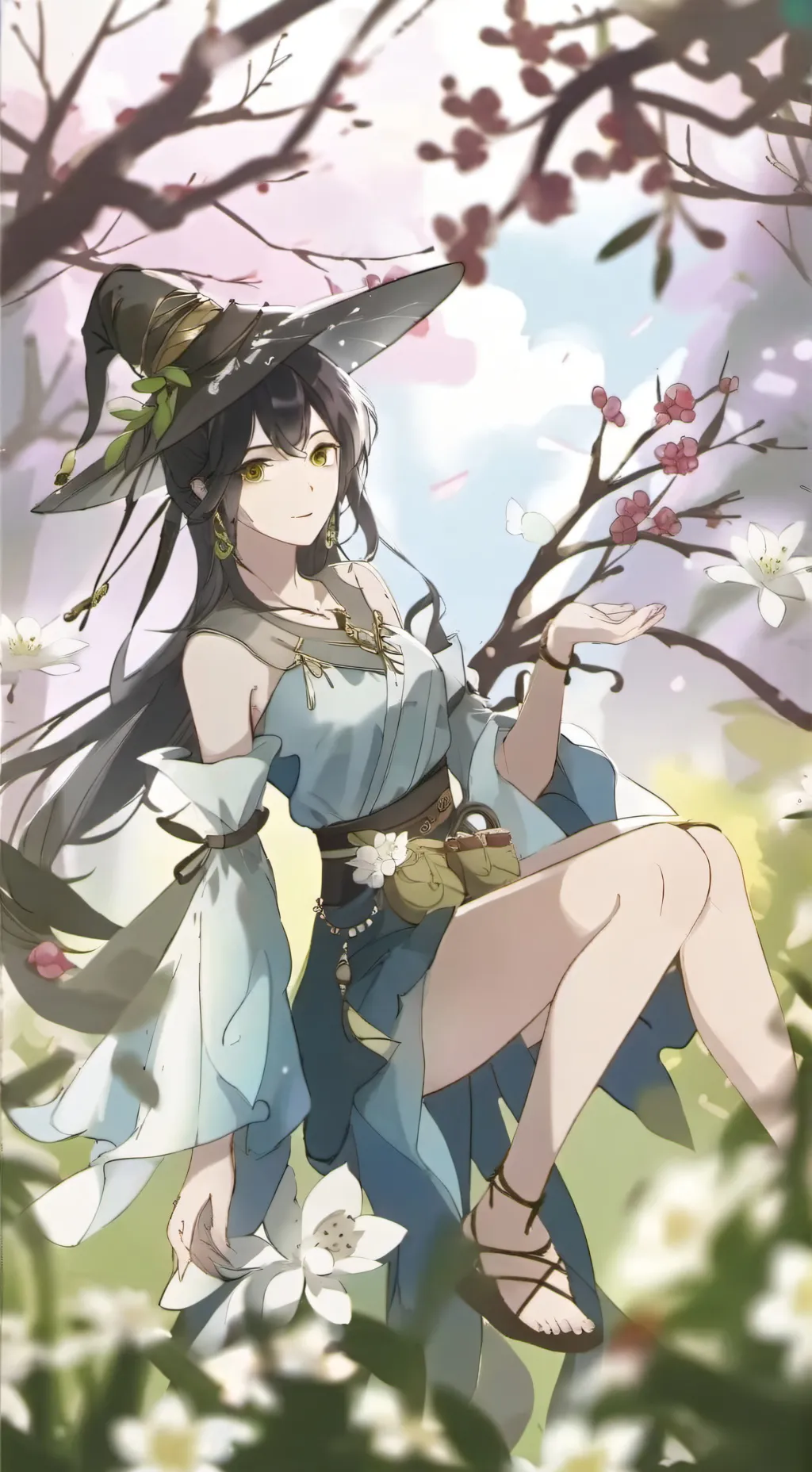 ai character: Aurora Sardo  background