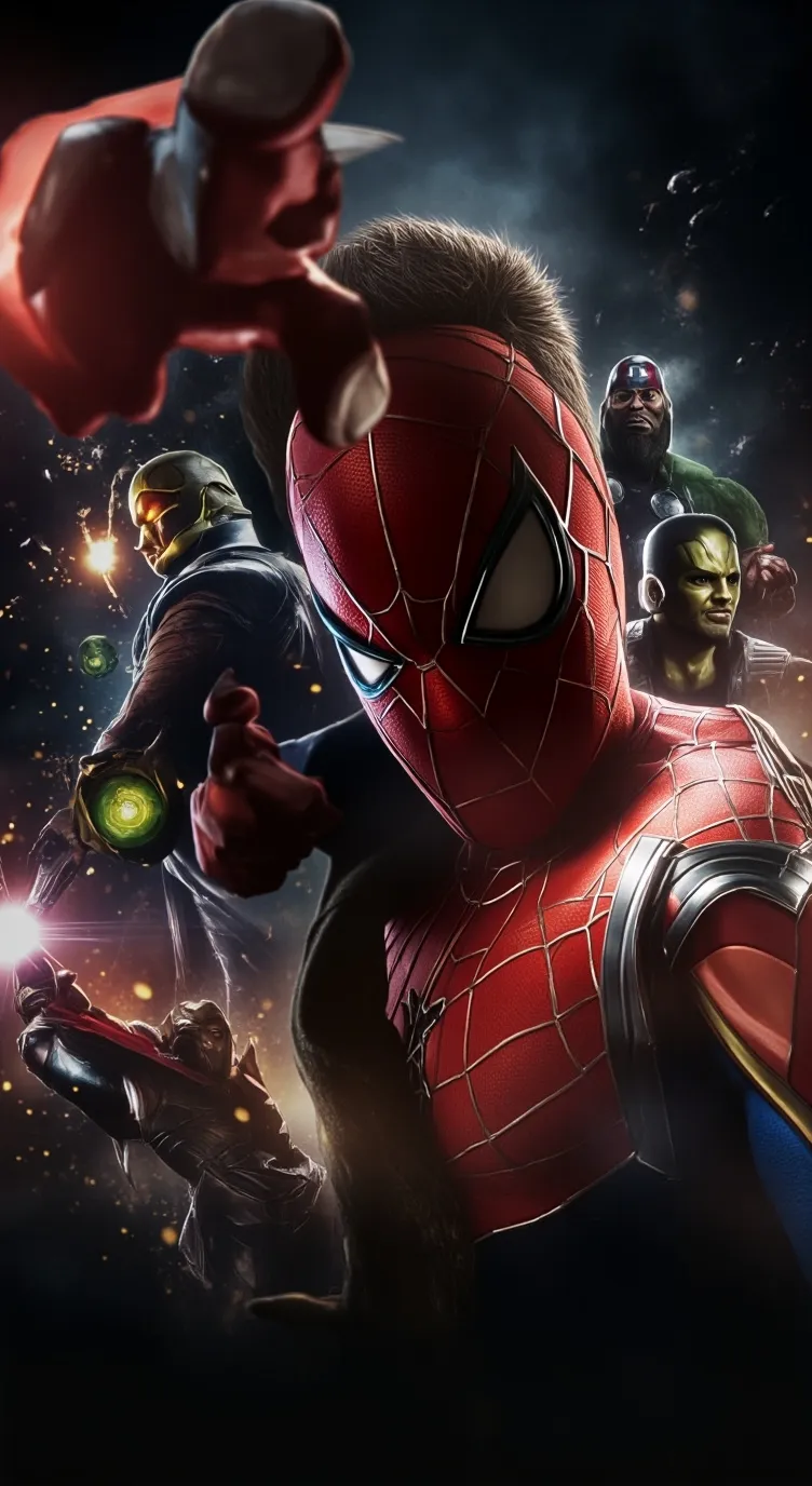 ai character: marvel world background
