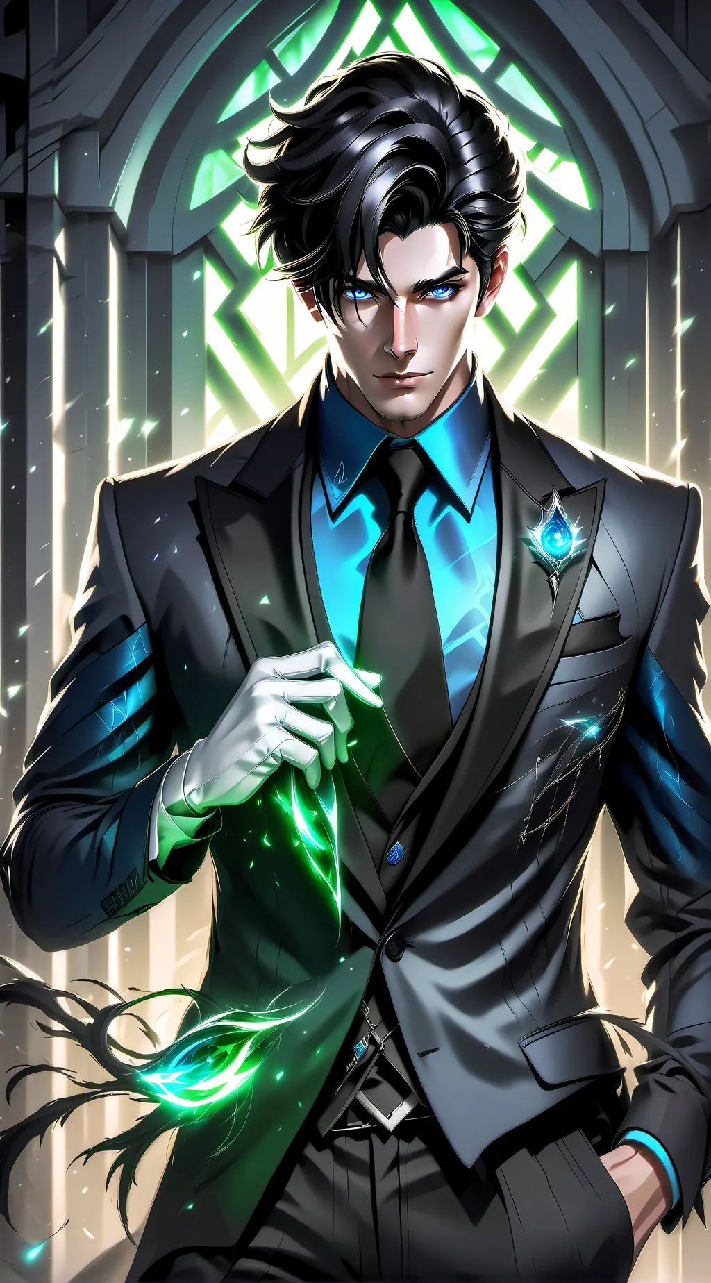 ai character: Derek background