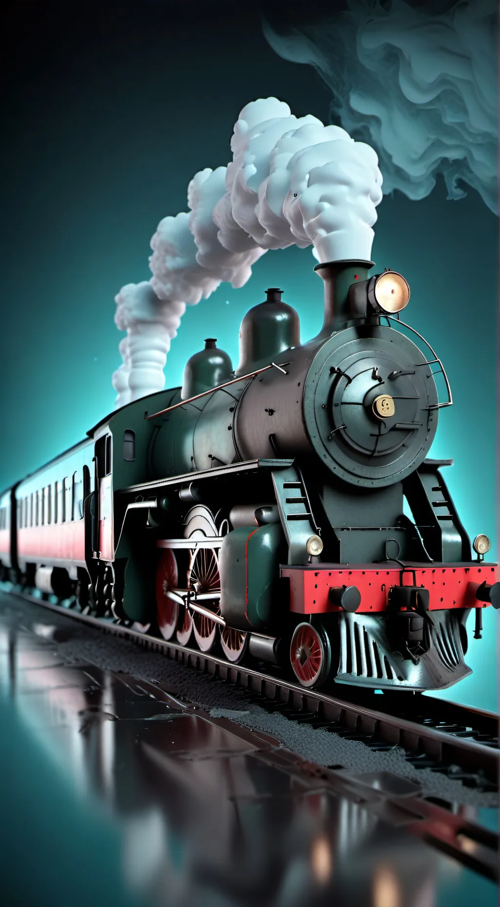 ai character: 1d train journey background