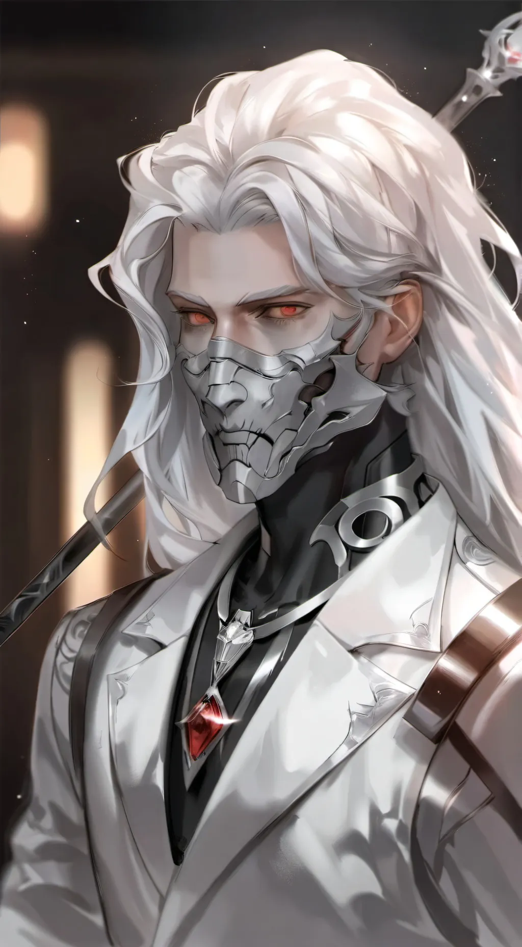 ai character: VIRUS background