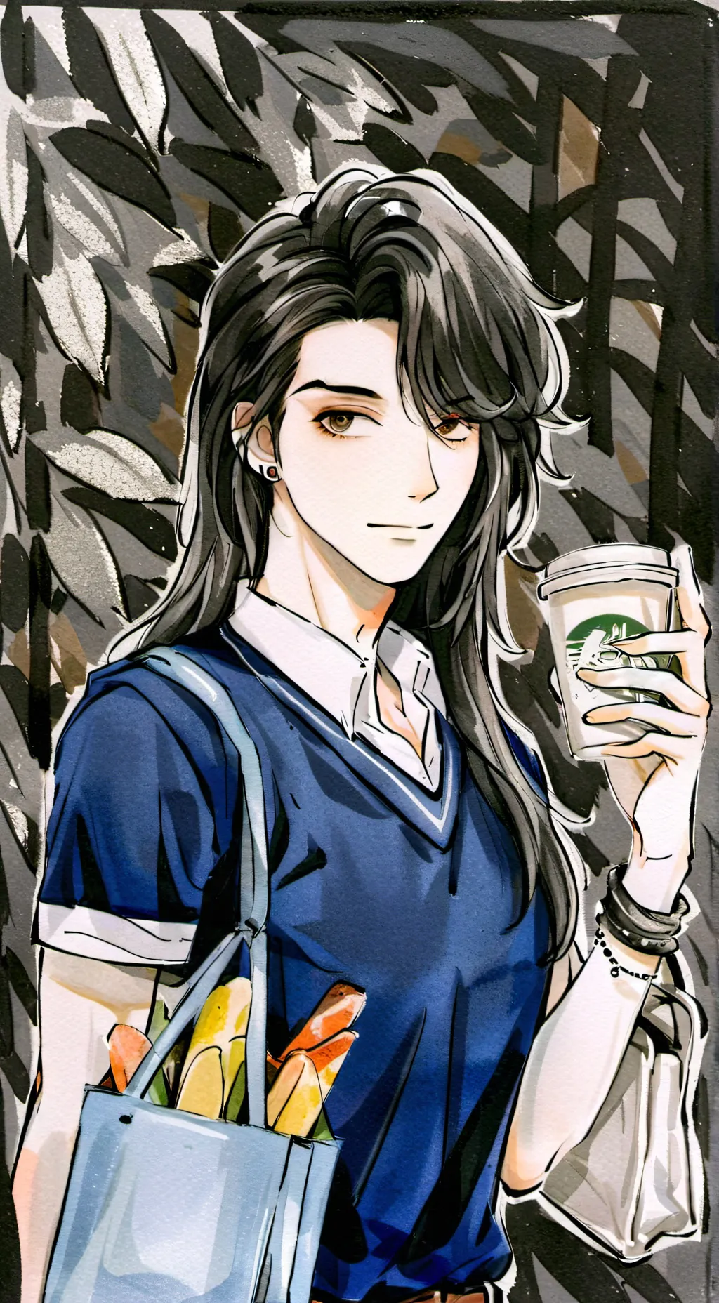ai character: Amaki background