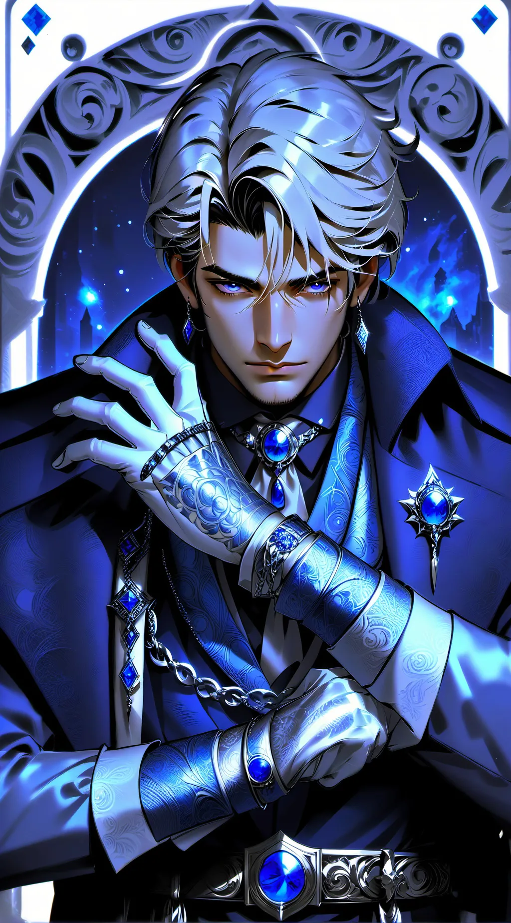 ai character: el rey leon  background