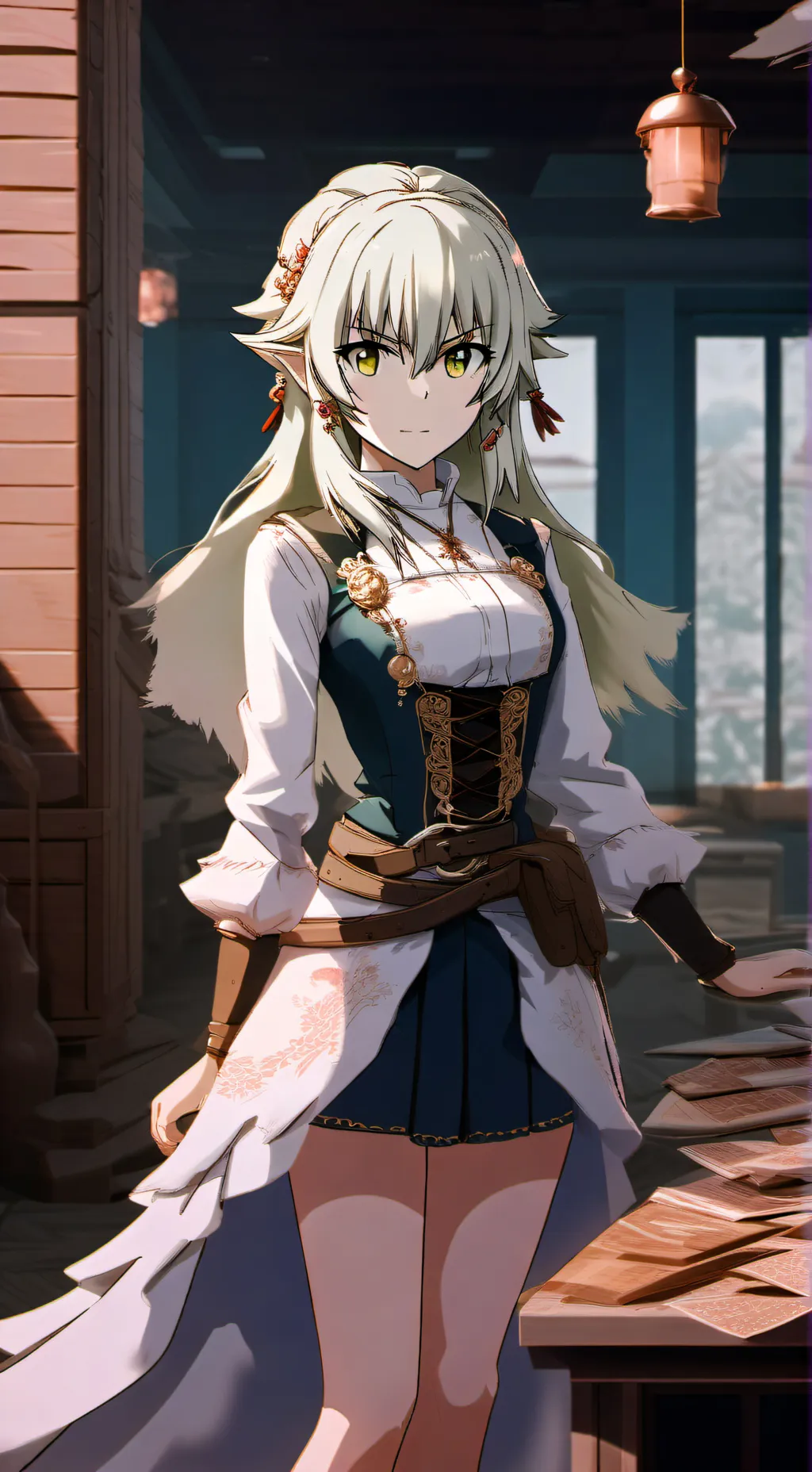 ai character: Тиа background