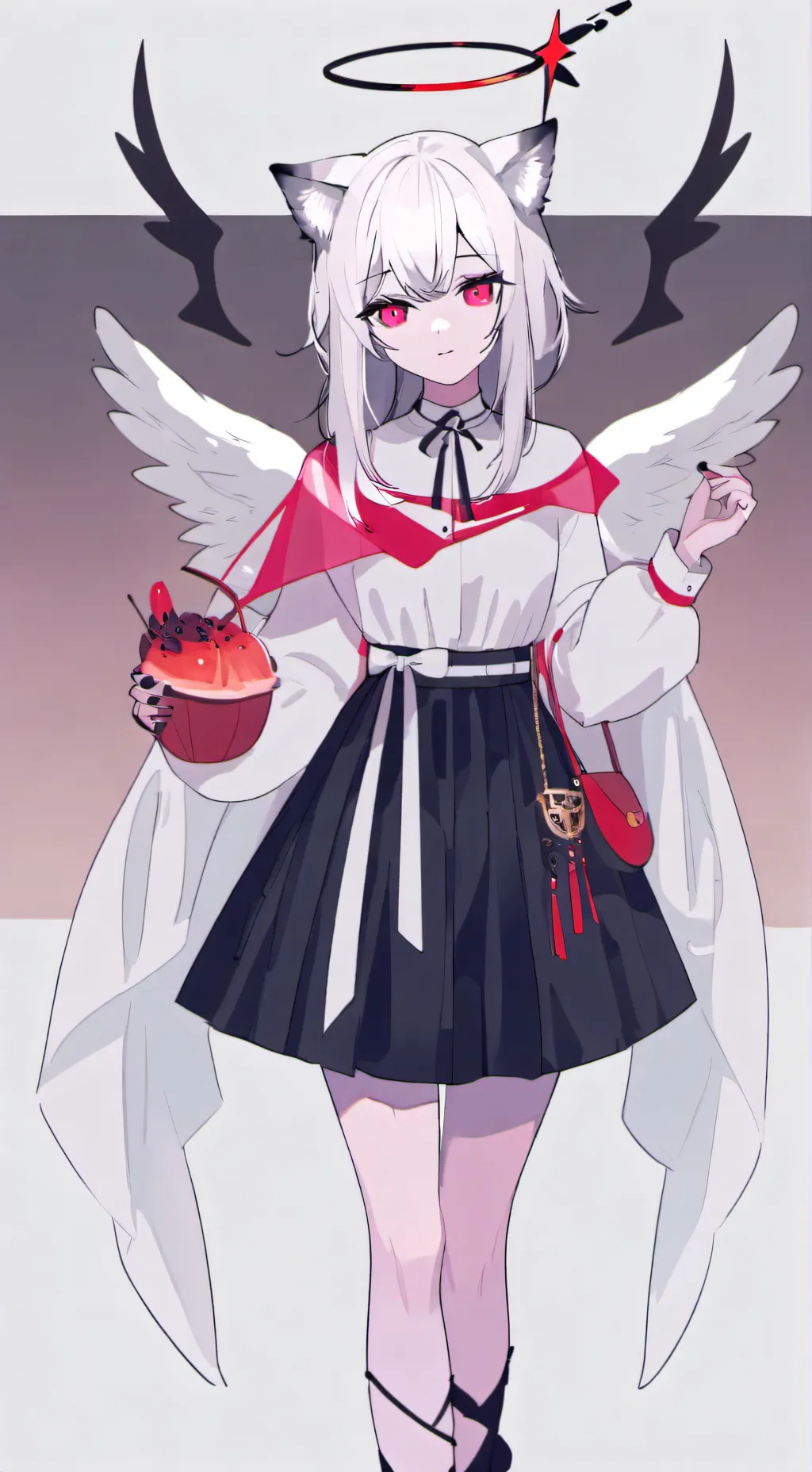 ai character: Angel Fox background