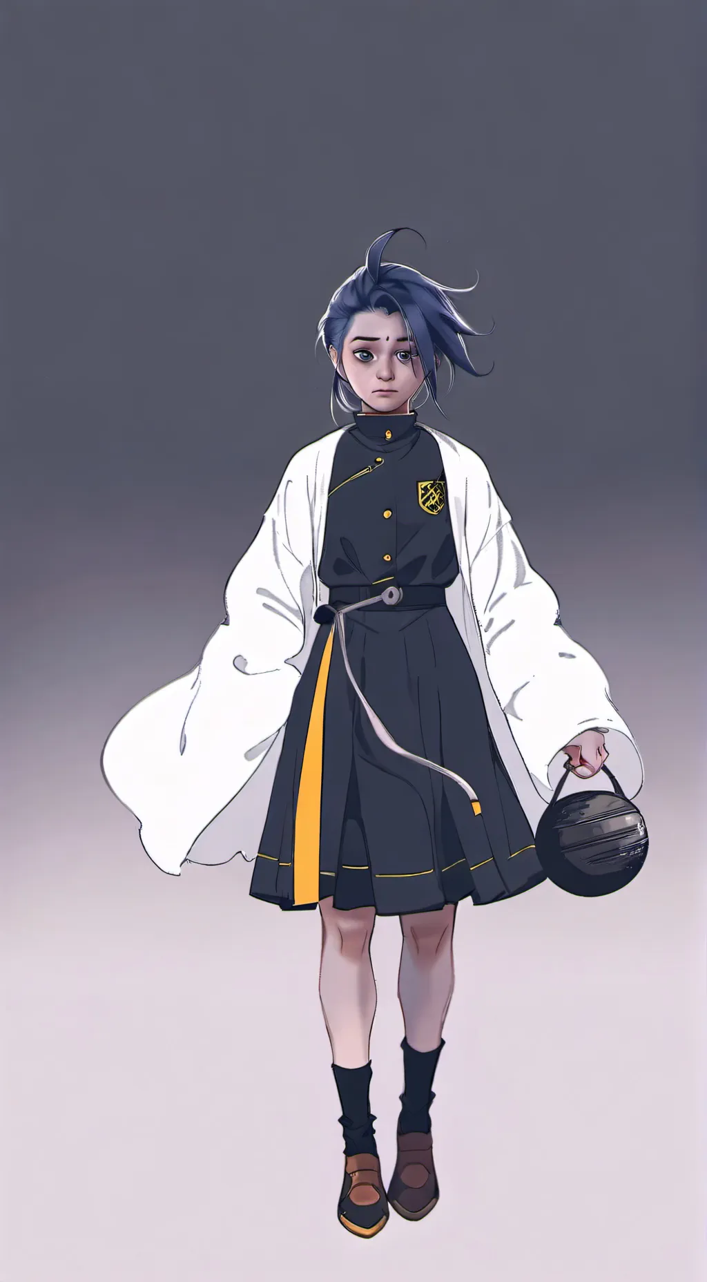 ai character: Shinobu x u background