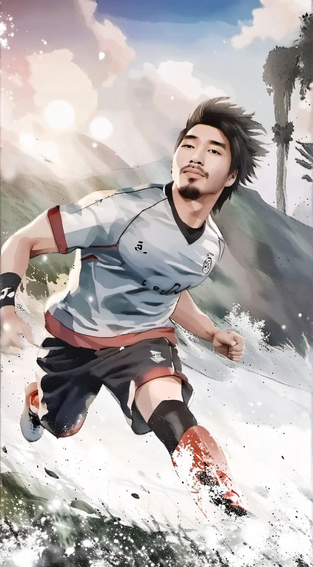 ai character: mro kyaw  background