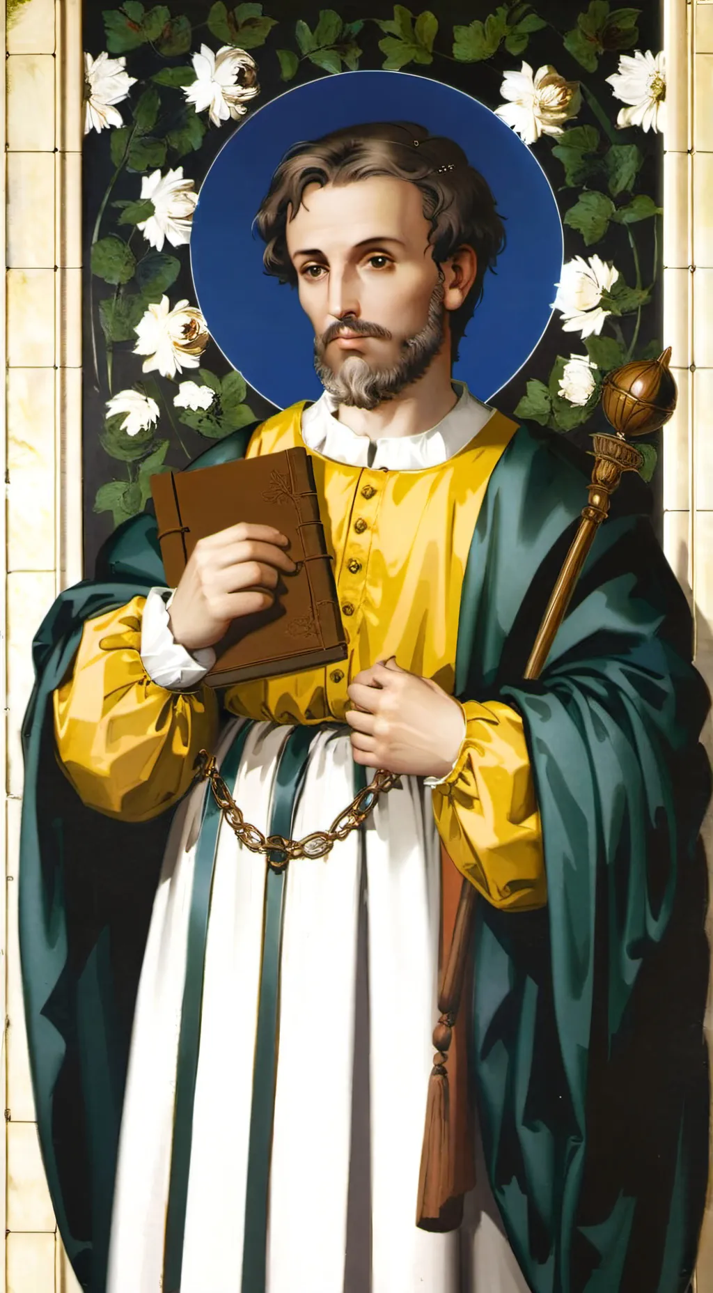 ai character: St.Vincent Ferrer background
