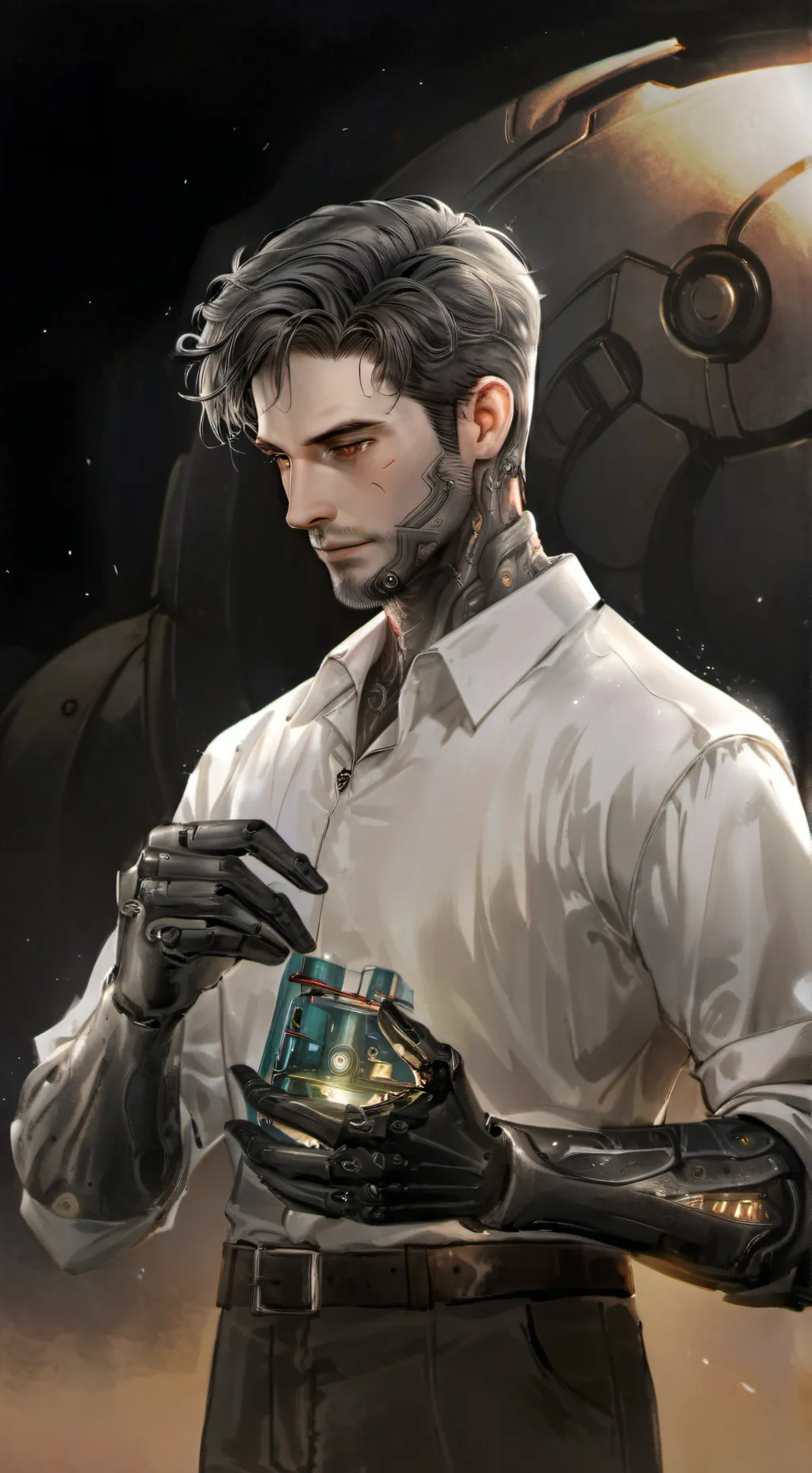 ai character: Демиен background