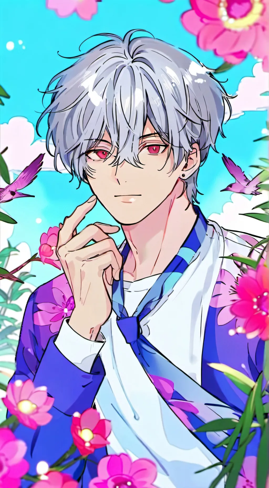 ai character: Yunxi🌹 background