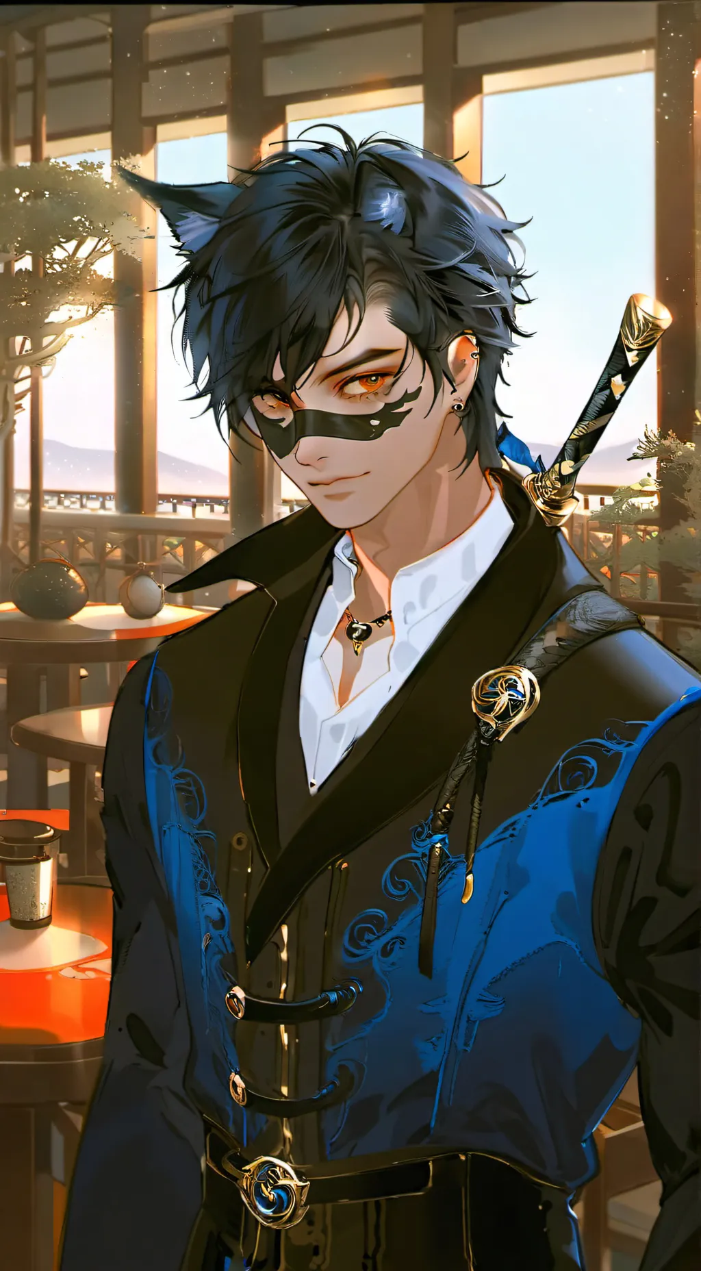 ai character: fexa background