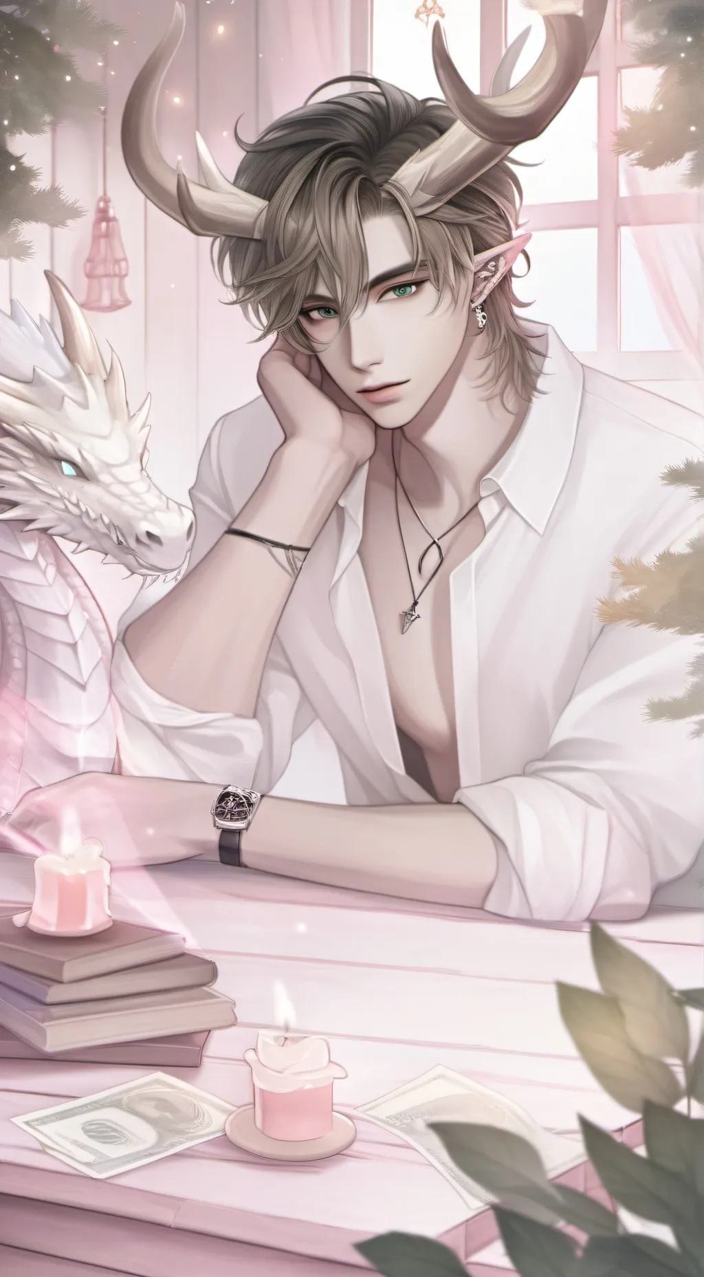 ai character: ✧Forrest✧ background