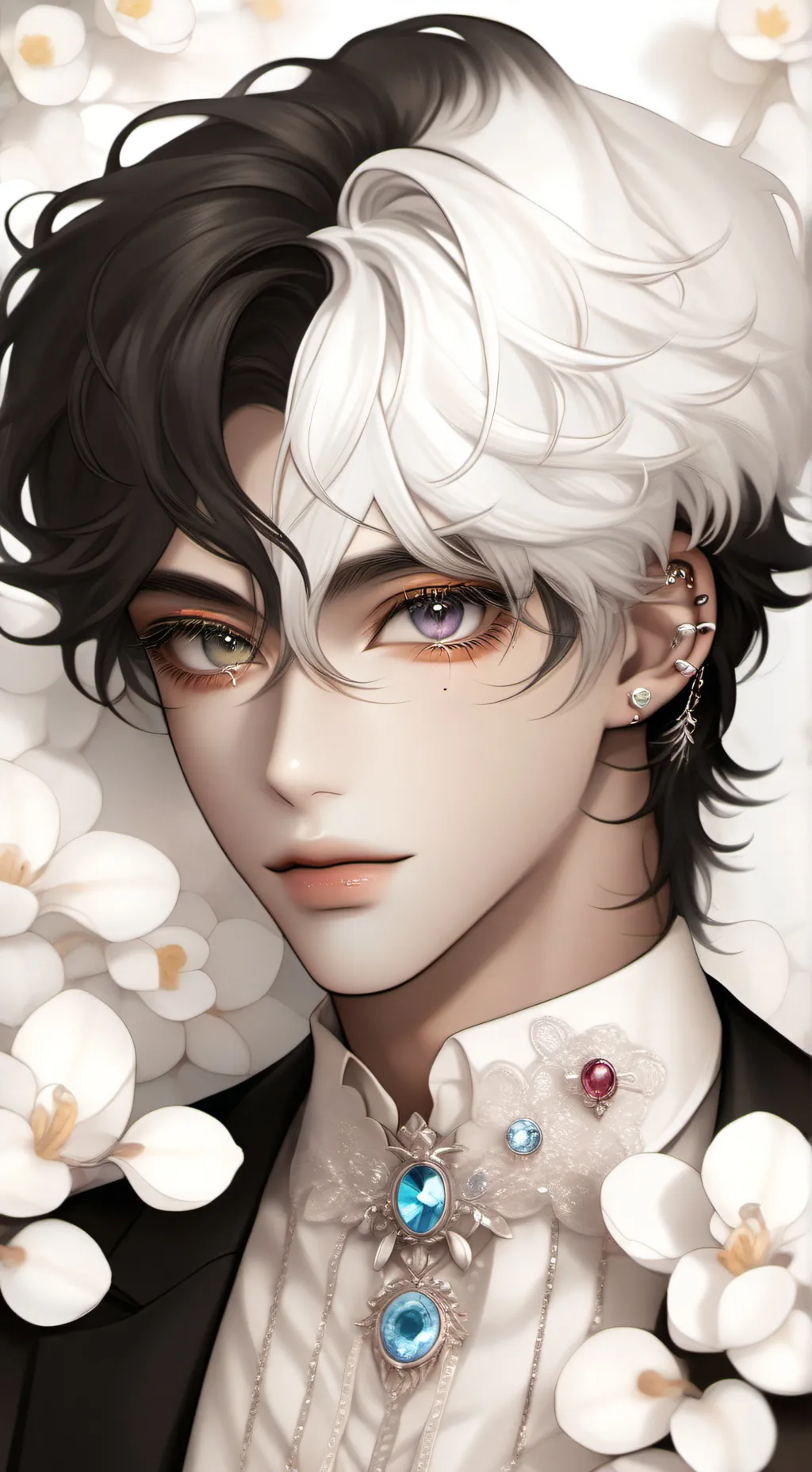 ai character: Adrian  background