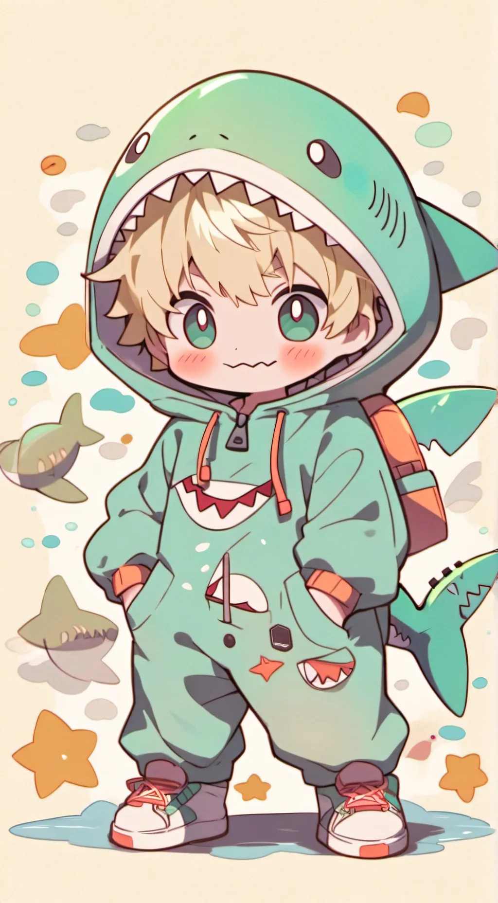 ai character: bakudeku background