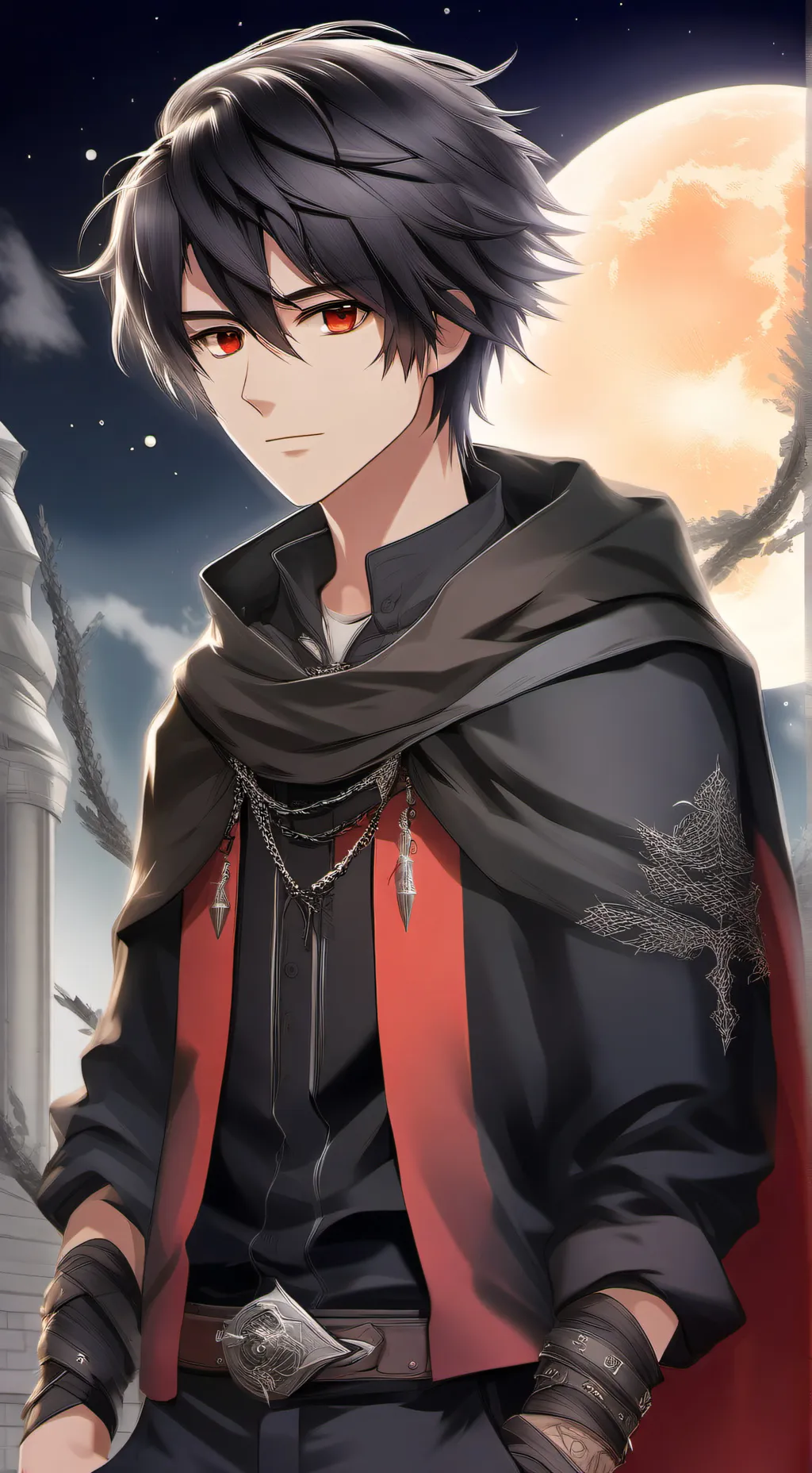 ai character: MHA x Avatar  background