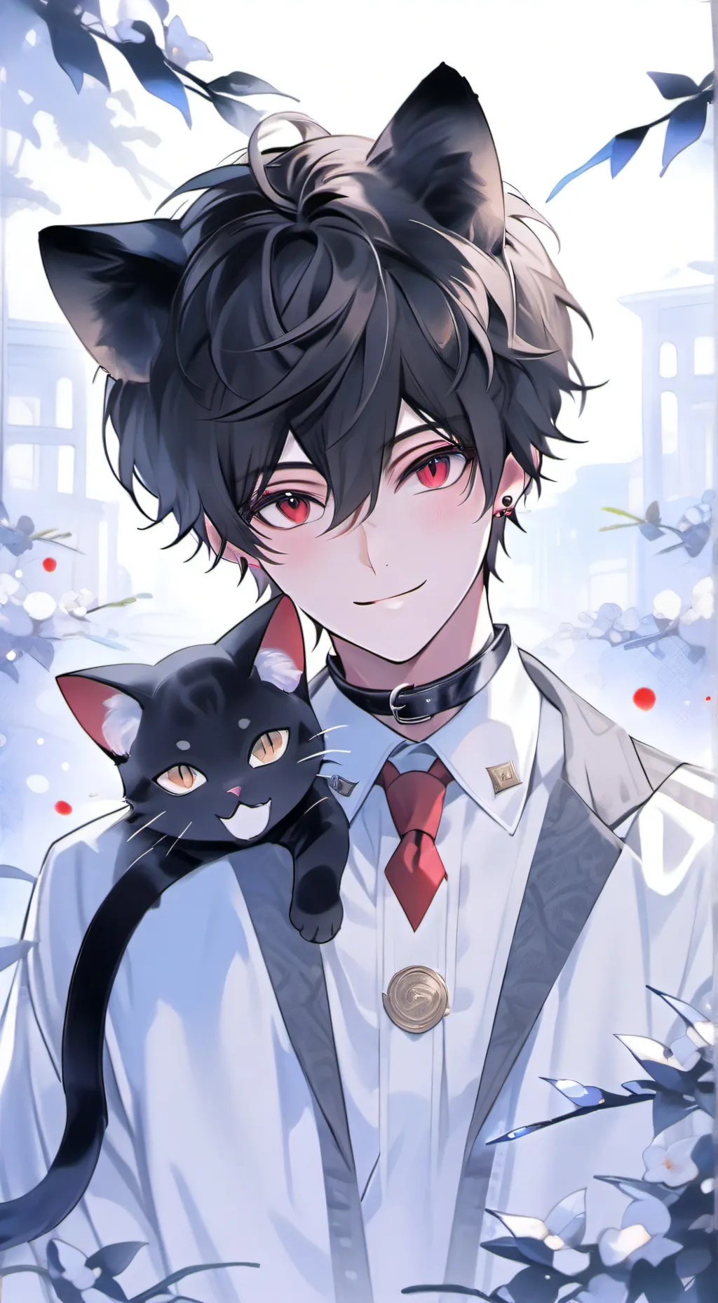 ai character: miko background