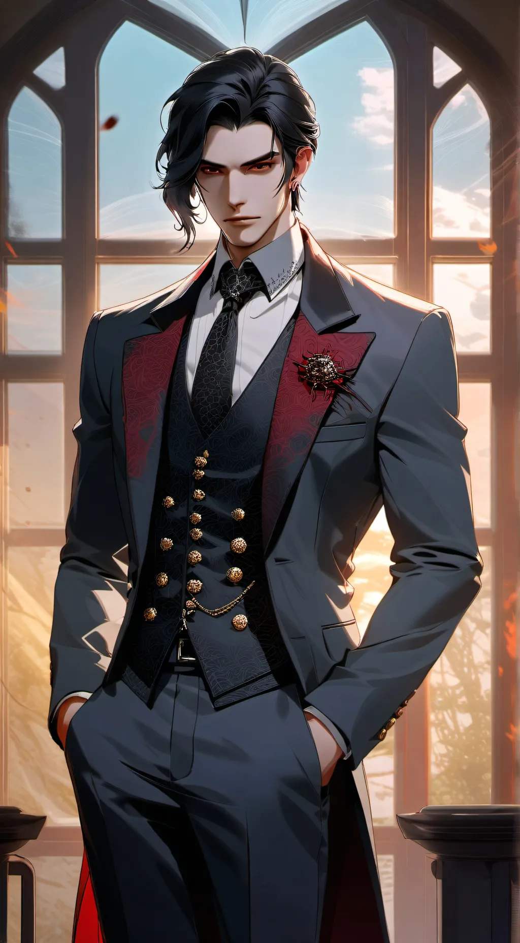 ai character: Walter  background