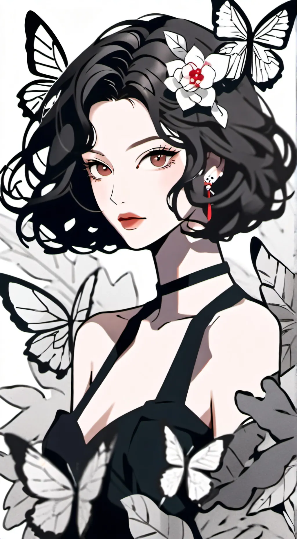 ai character: shalom harlow background