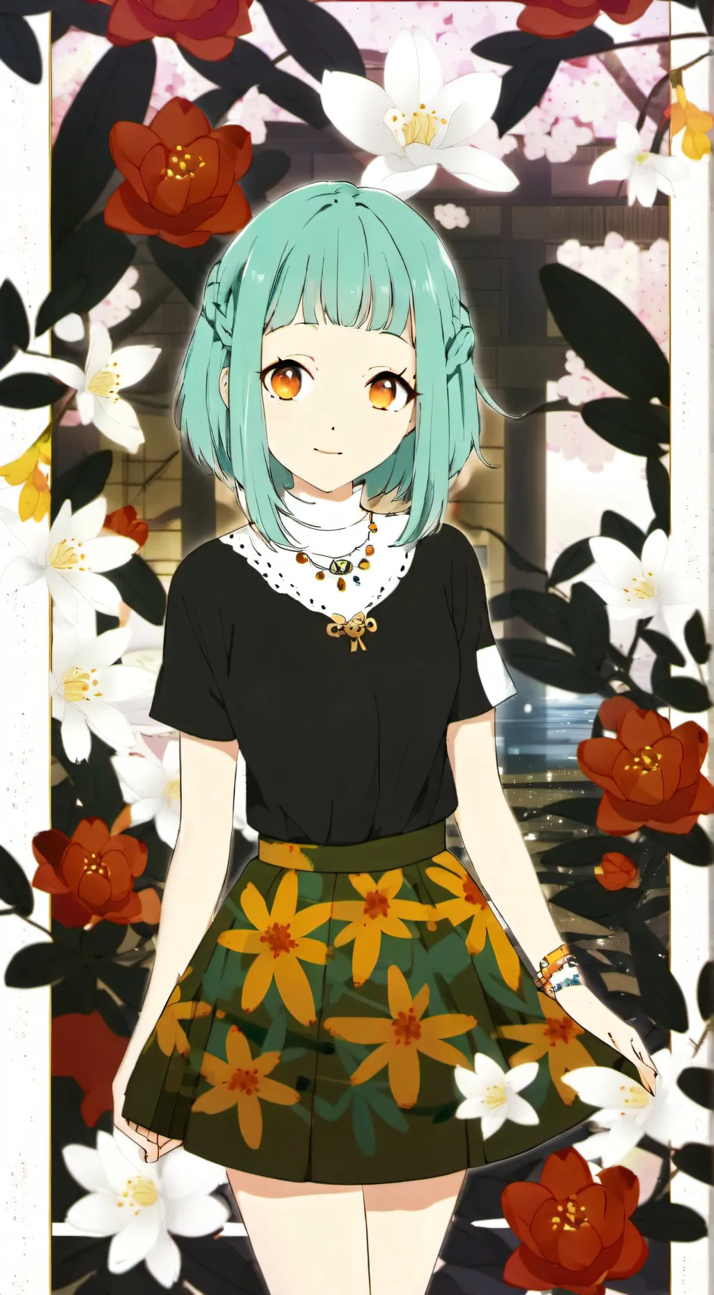 ai character: Binna  background