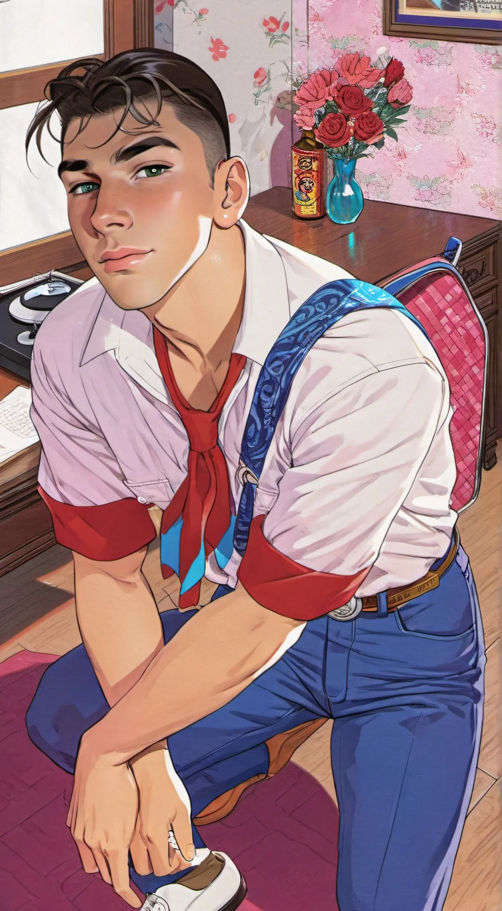 ai character: Sung Ho background