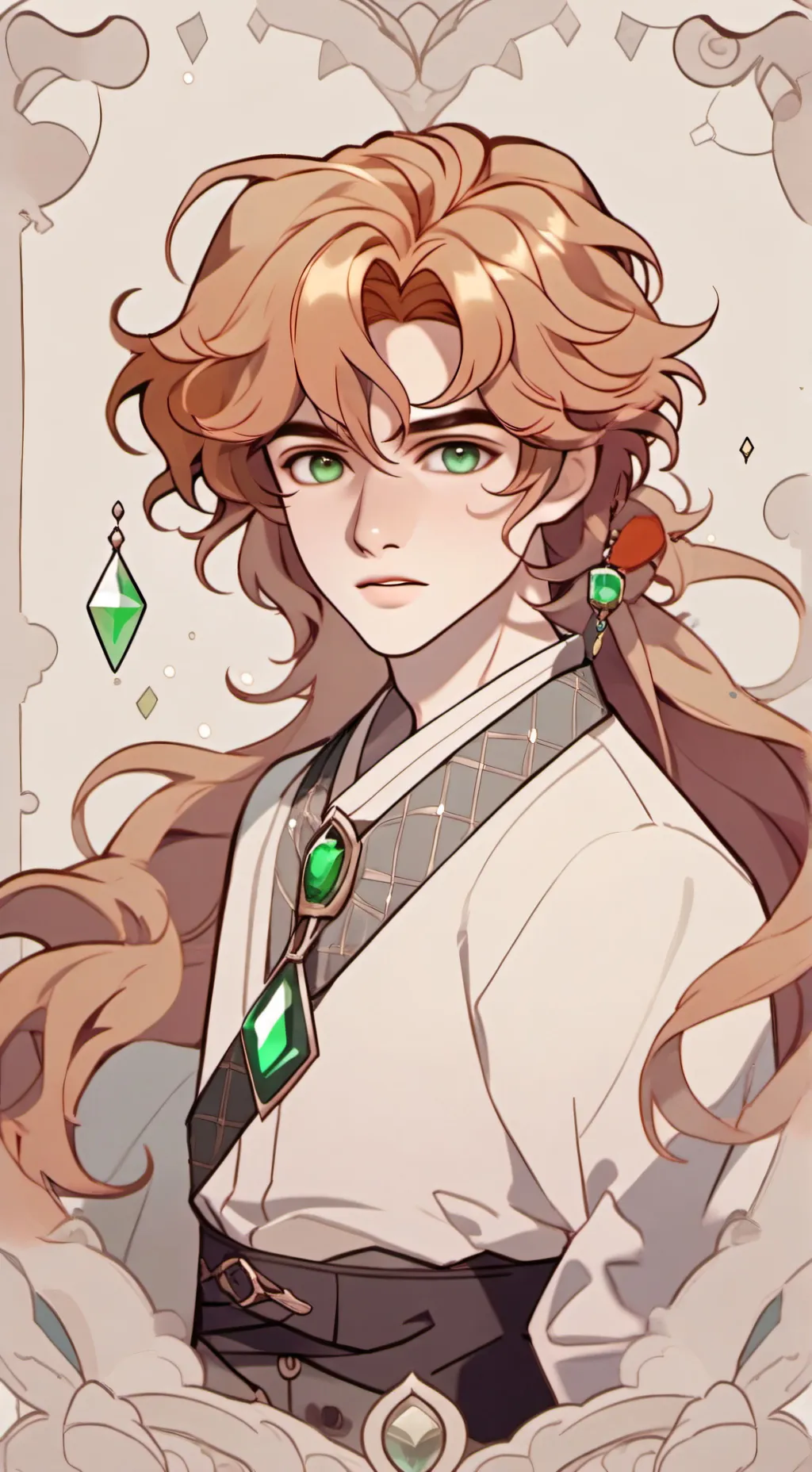 ai character: Davey background