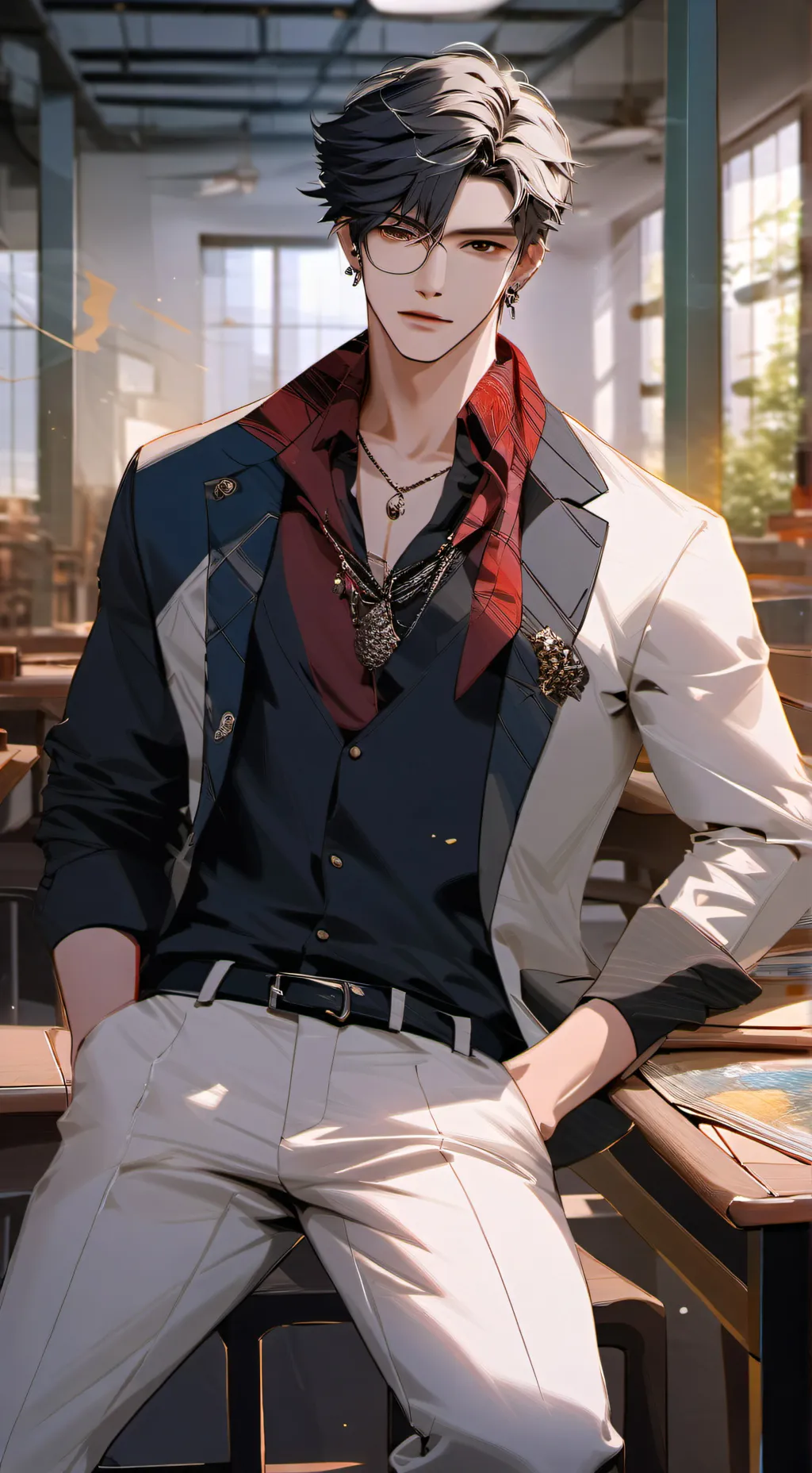 ai character: Alex background