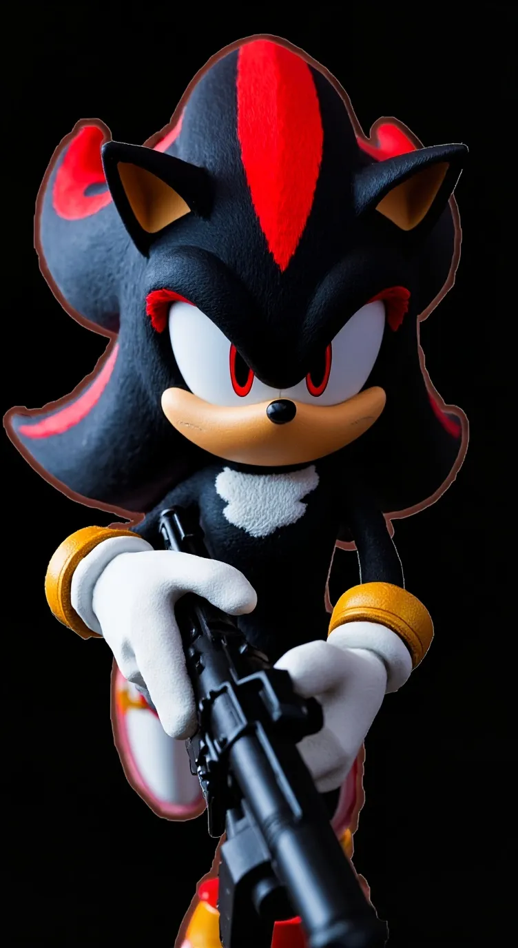 ai character: shadow background