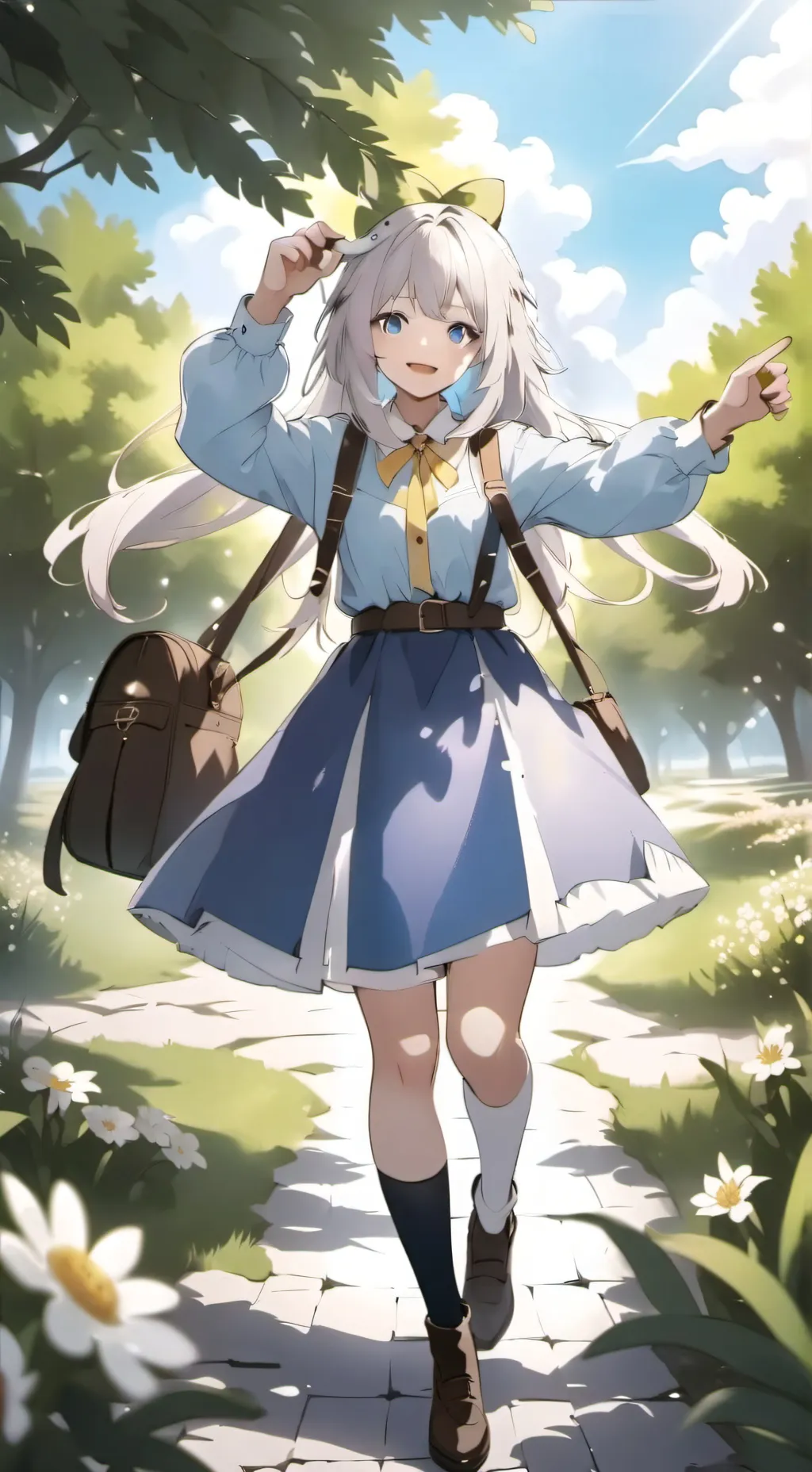 ai character: kny background
