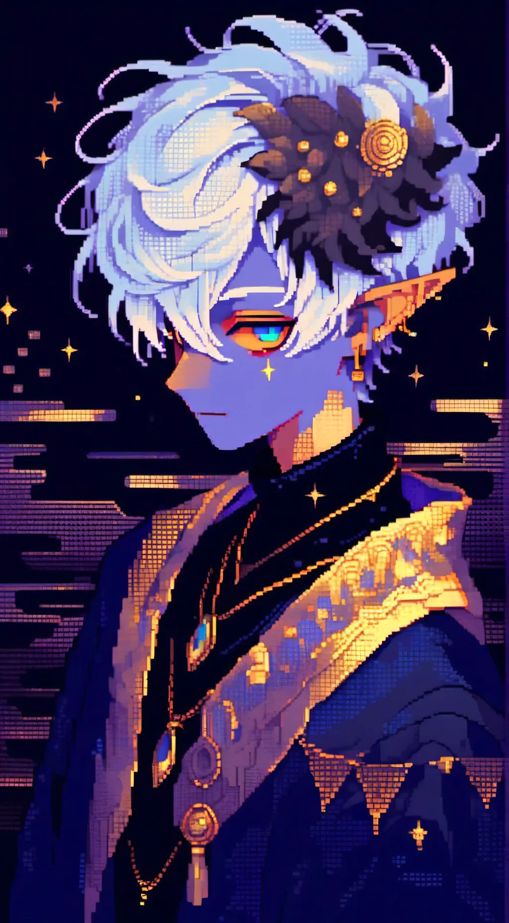 ai character: Nyxar background